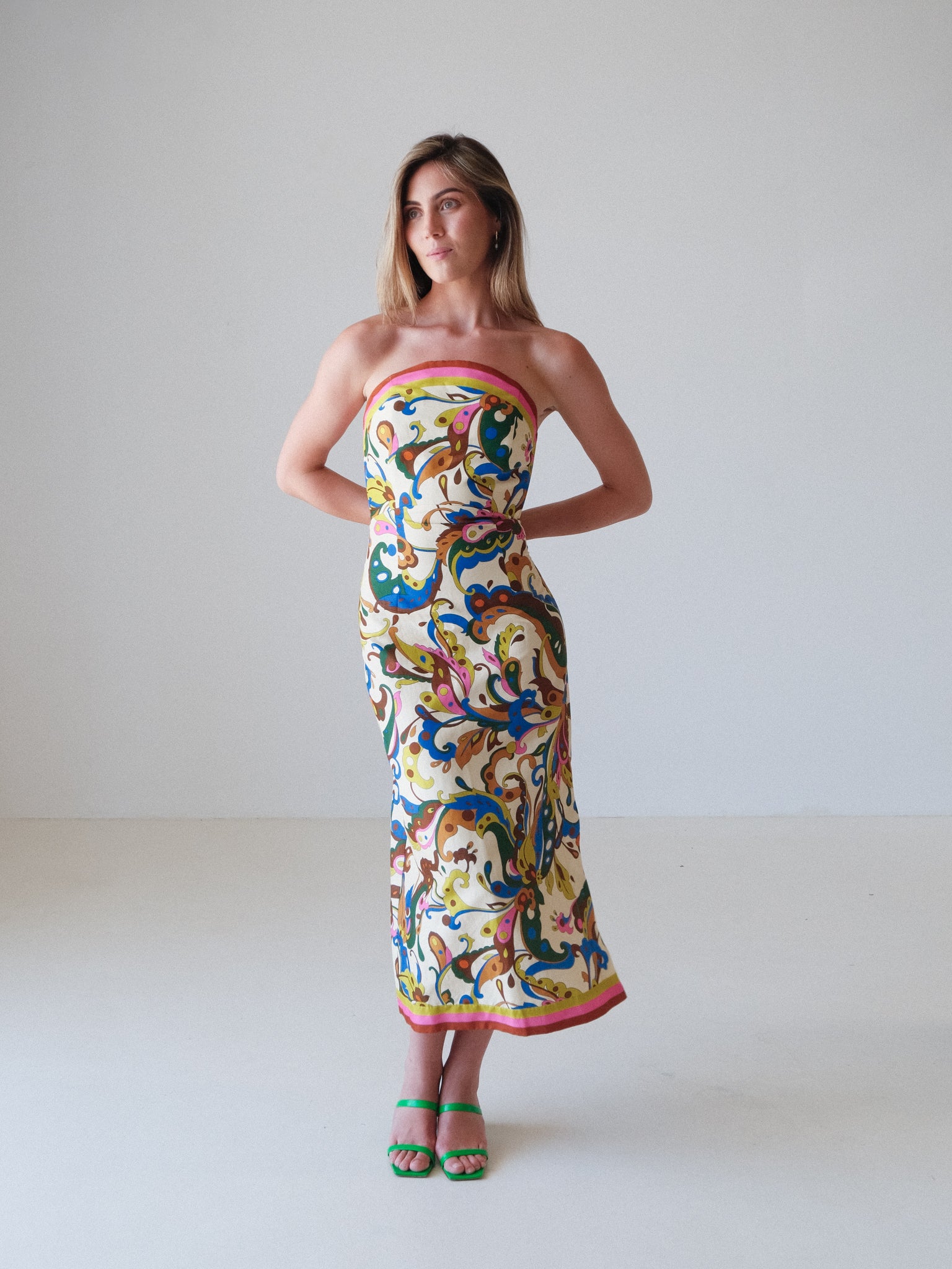 'Ozma' Bodice Dress, Size AU 10