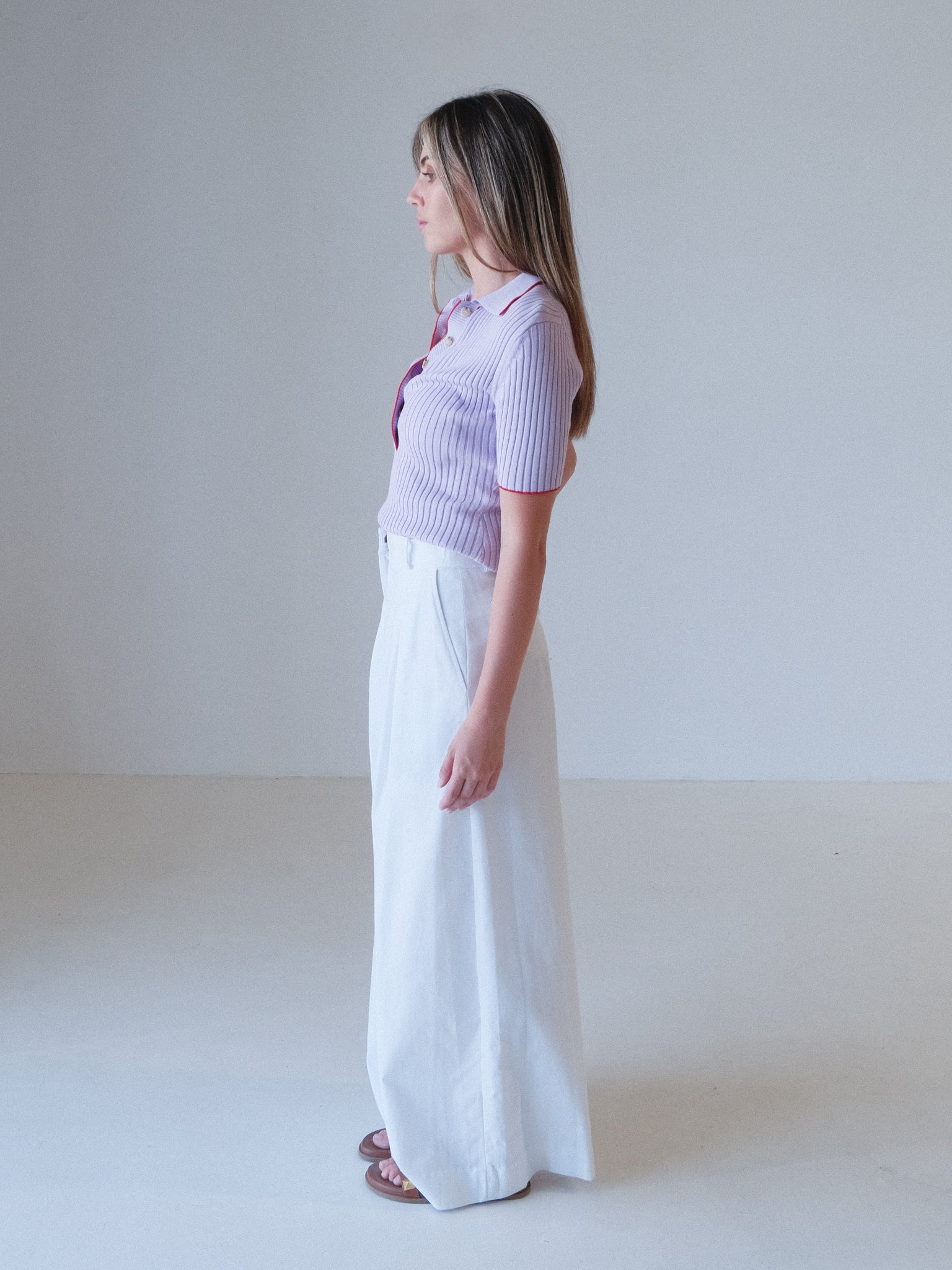 Pleat Drape Leg Trouser, Size AU 6