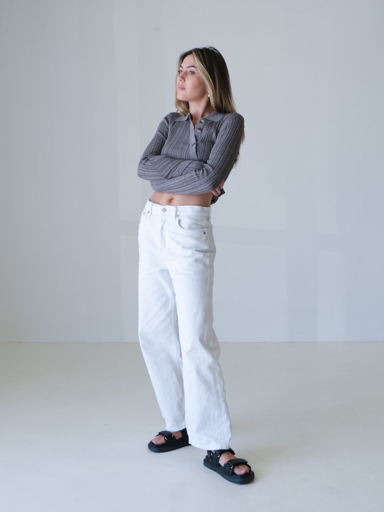 'Low Slung Baggy' 30.5" Denim Jeans, Size 24