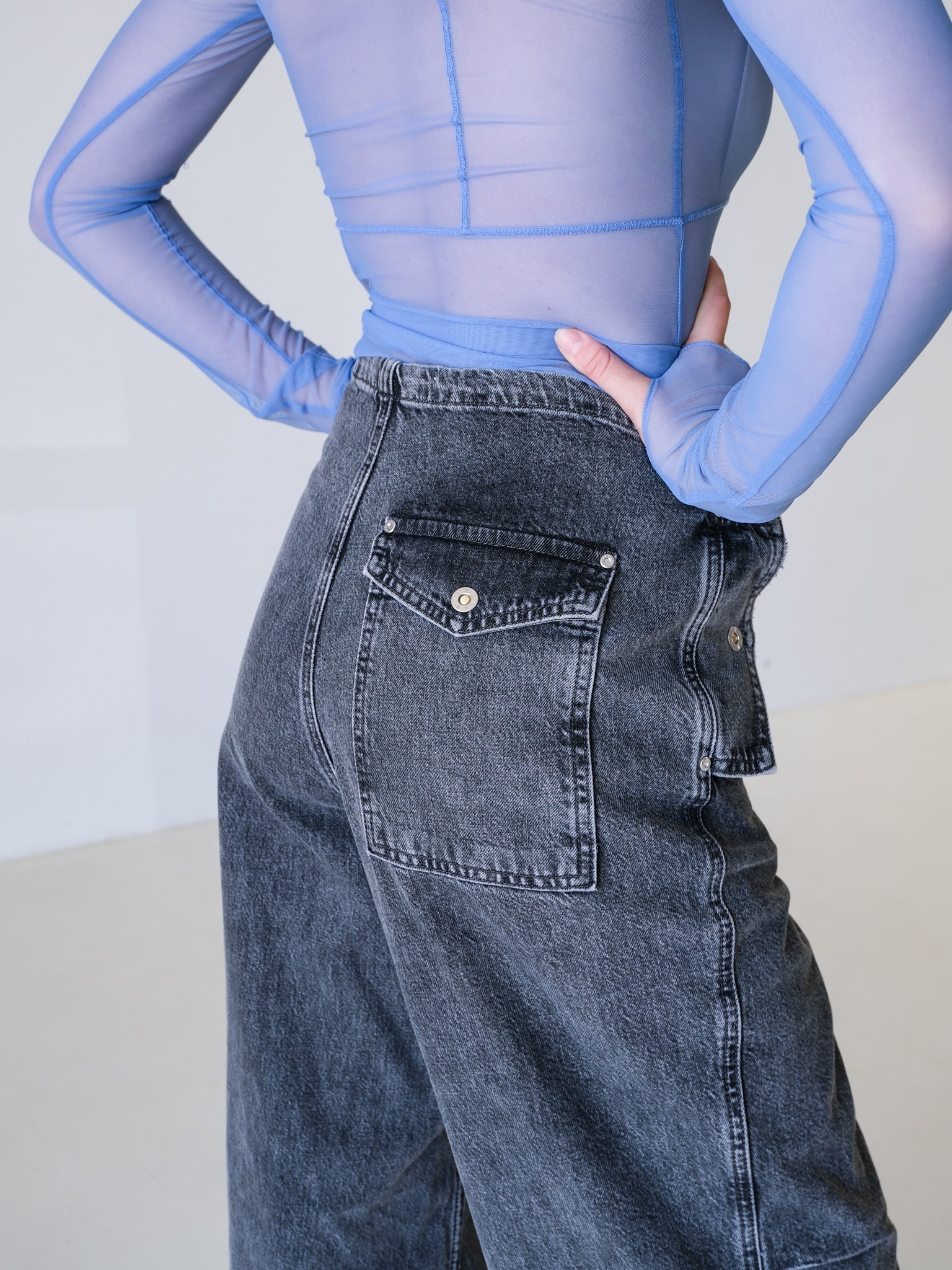 'Parachute' Boyfriend Jeans, Size XXS