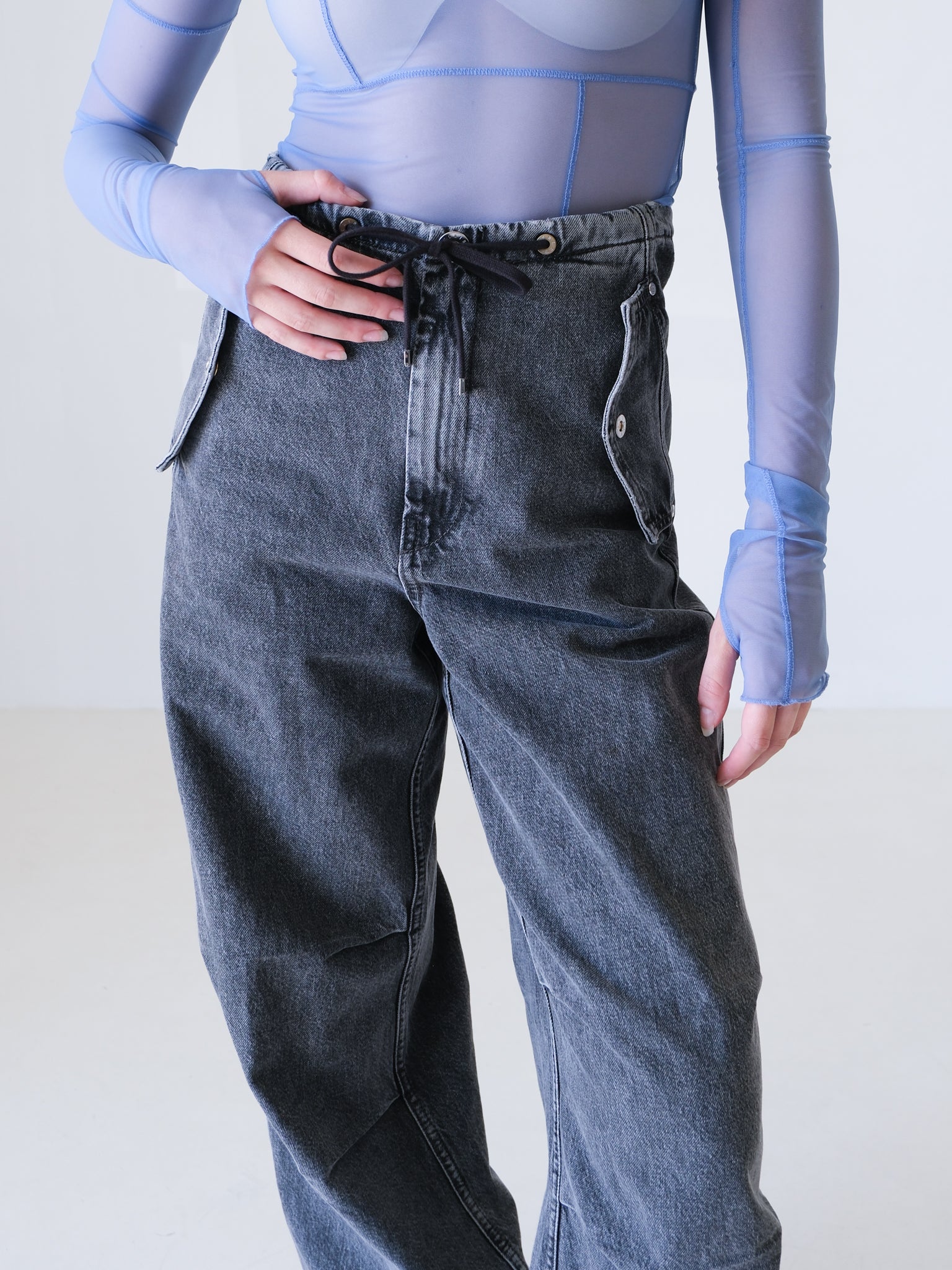 'Parachute' Boyfriend Jeans, Size XXS