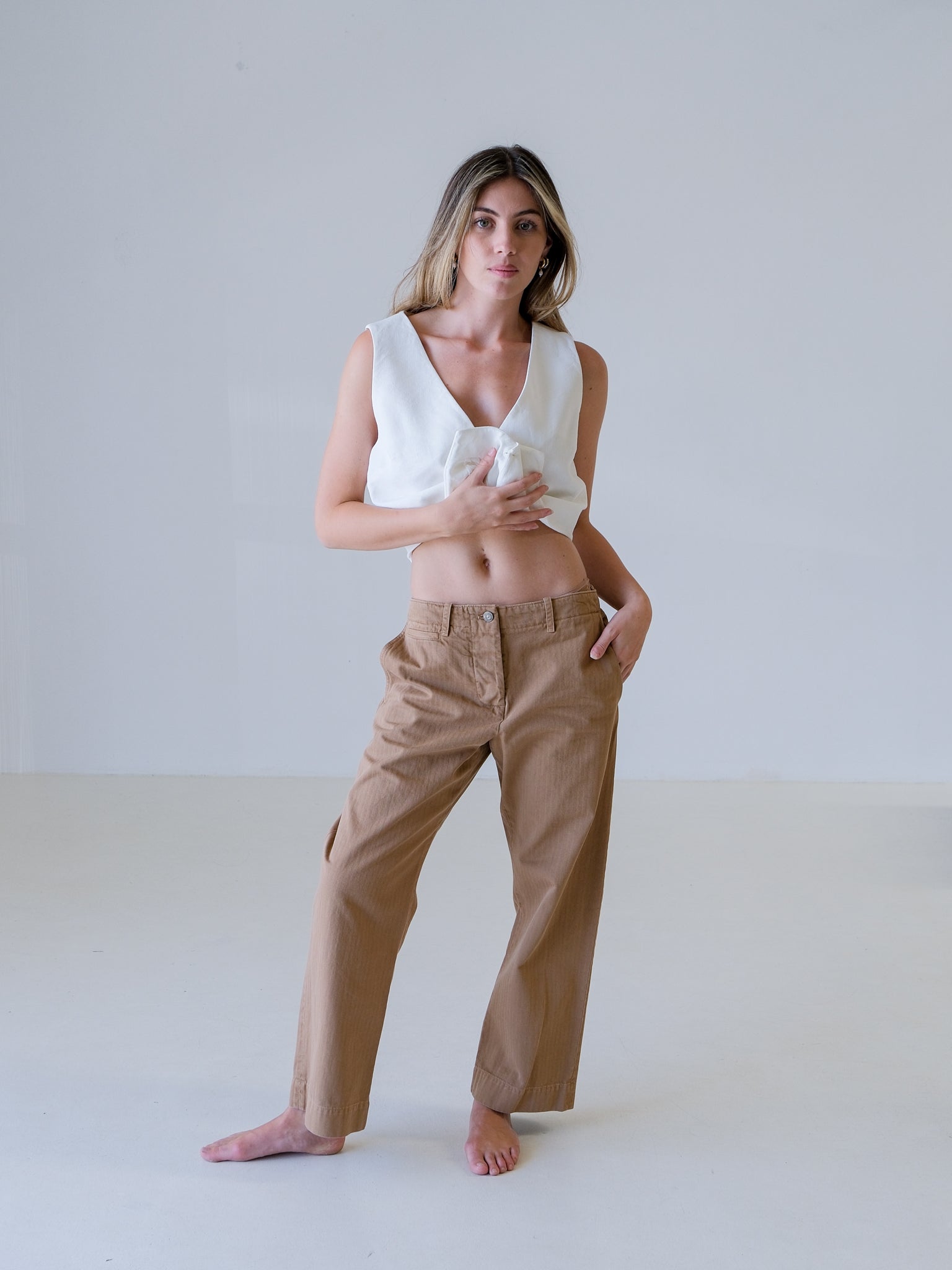 'Tomboy' Straight Leg Pant, Size US 6 | AU 10