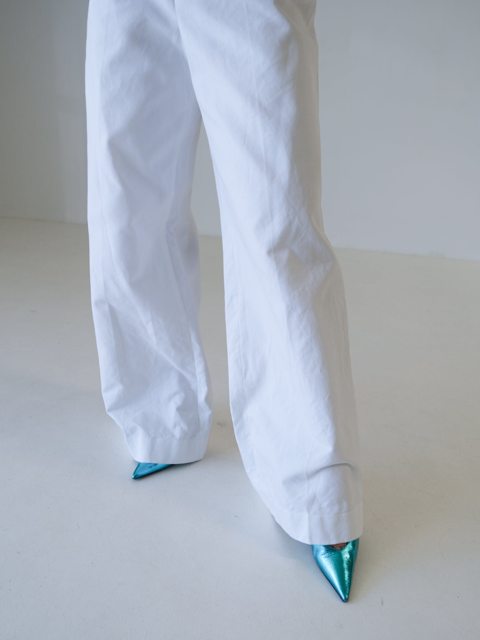 Cotton Pleat Front Trouser, Size AU 12