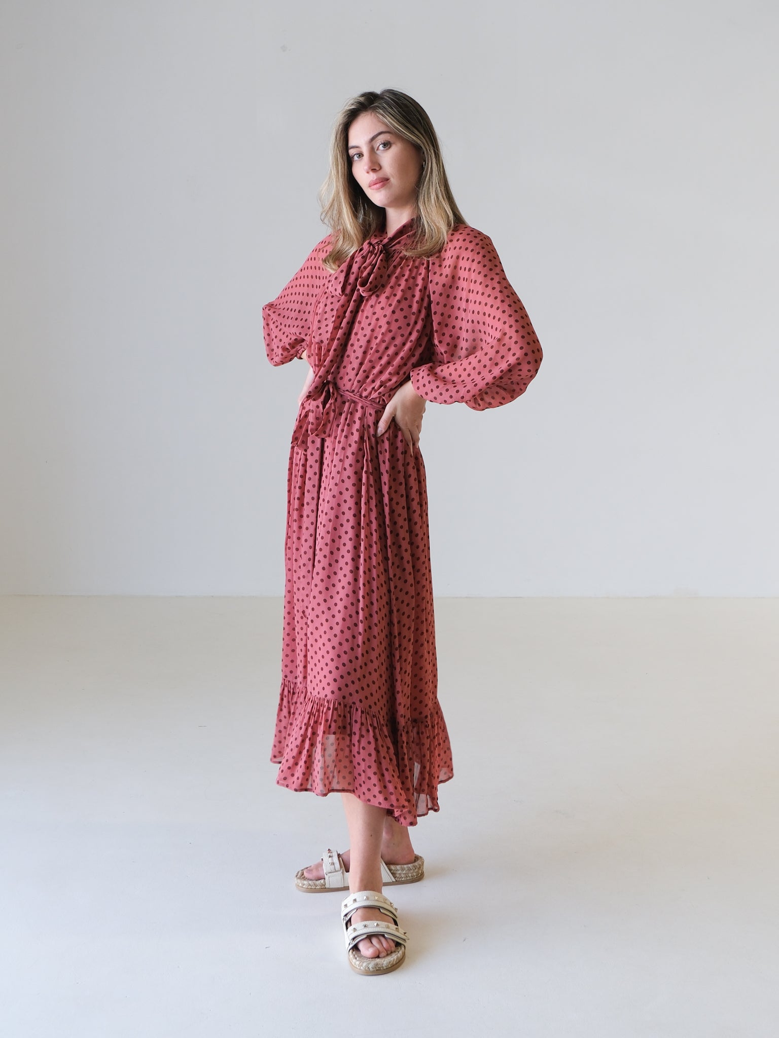 'Espionage' Midi Dress, Size 3 | AU 14