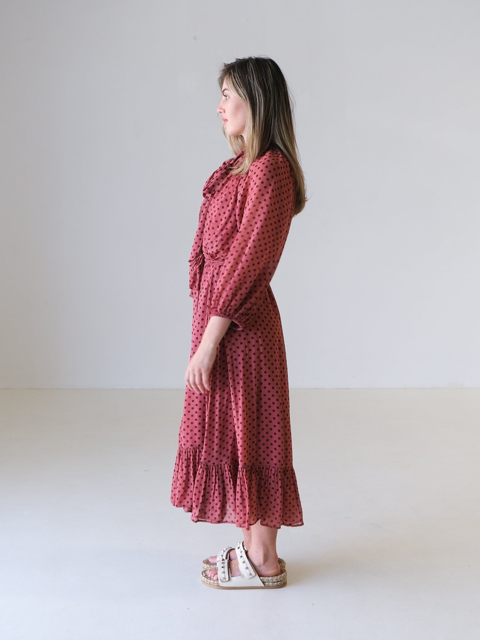 'Espionage' Midi Dress, Size 3 | AU 14