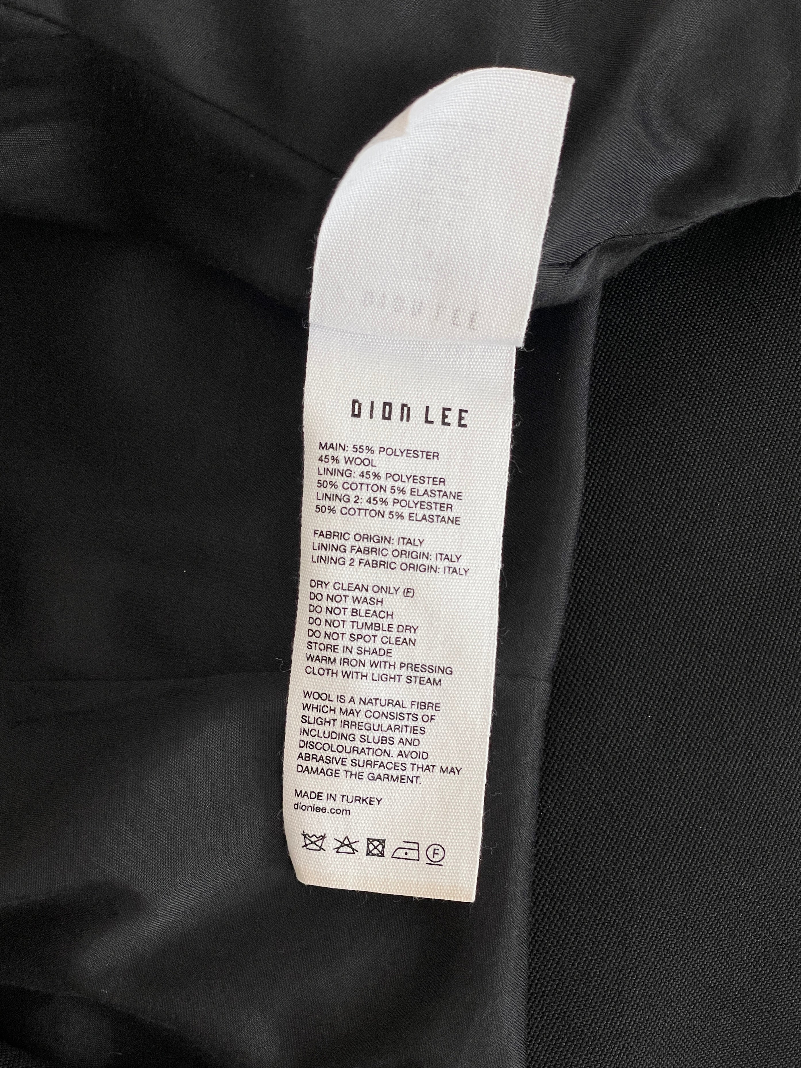 Bar Hook Cropped Blazer Jacket, Size AU 8