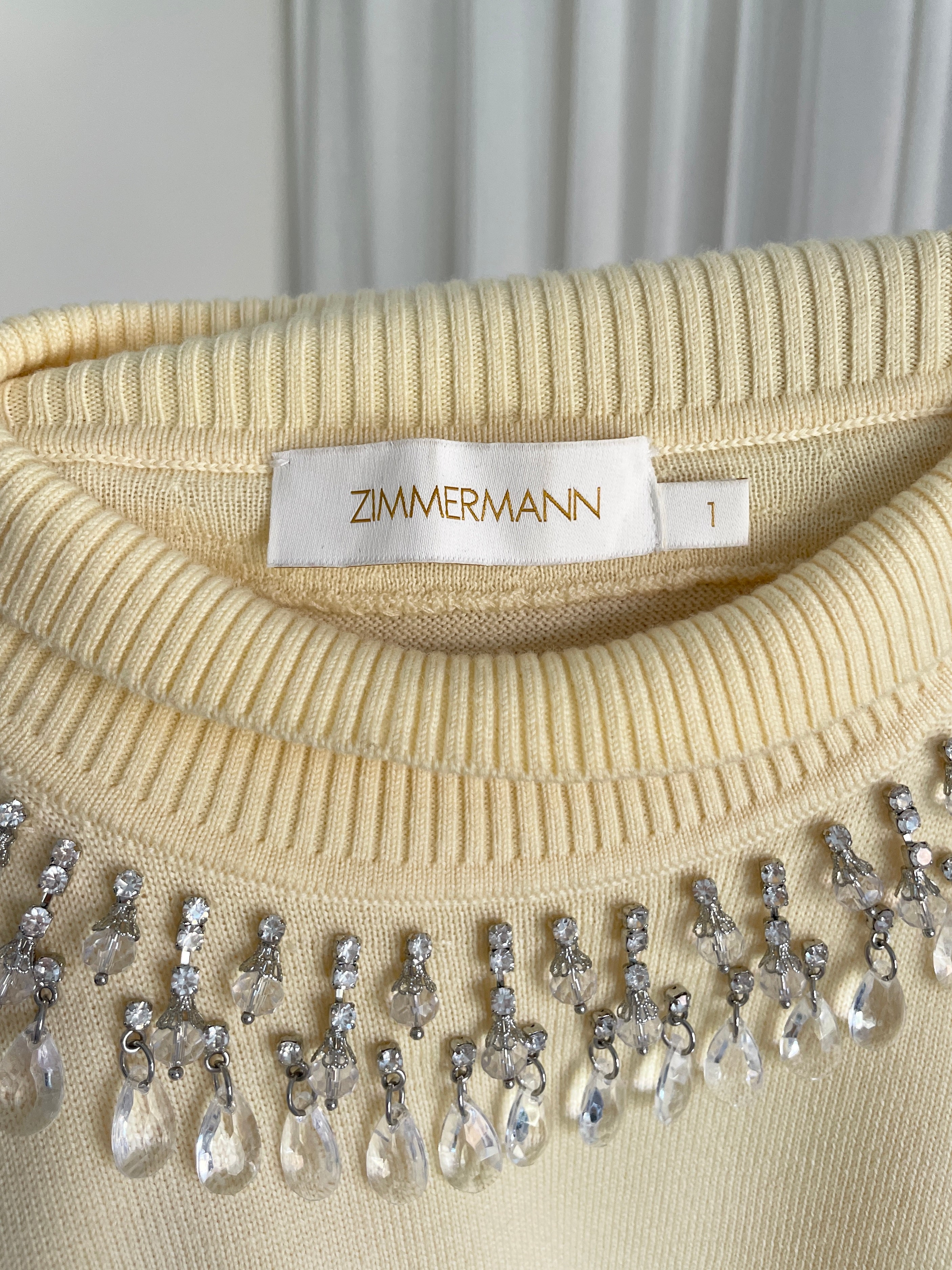 'Matchmaker' Crystal Knit Sweater, Size 1 | AU 10
