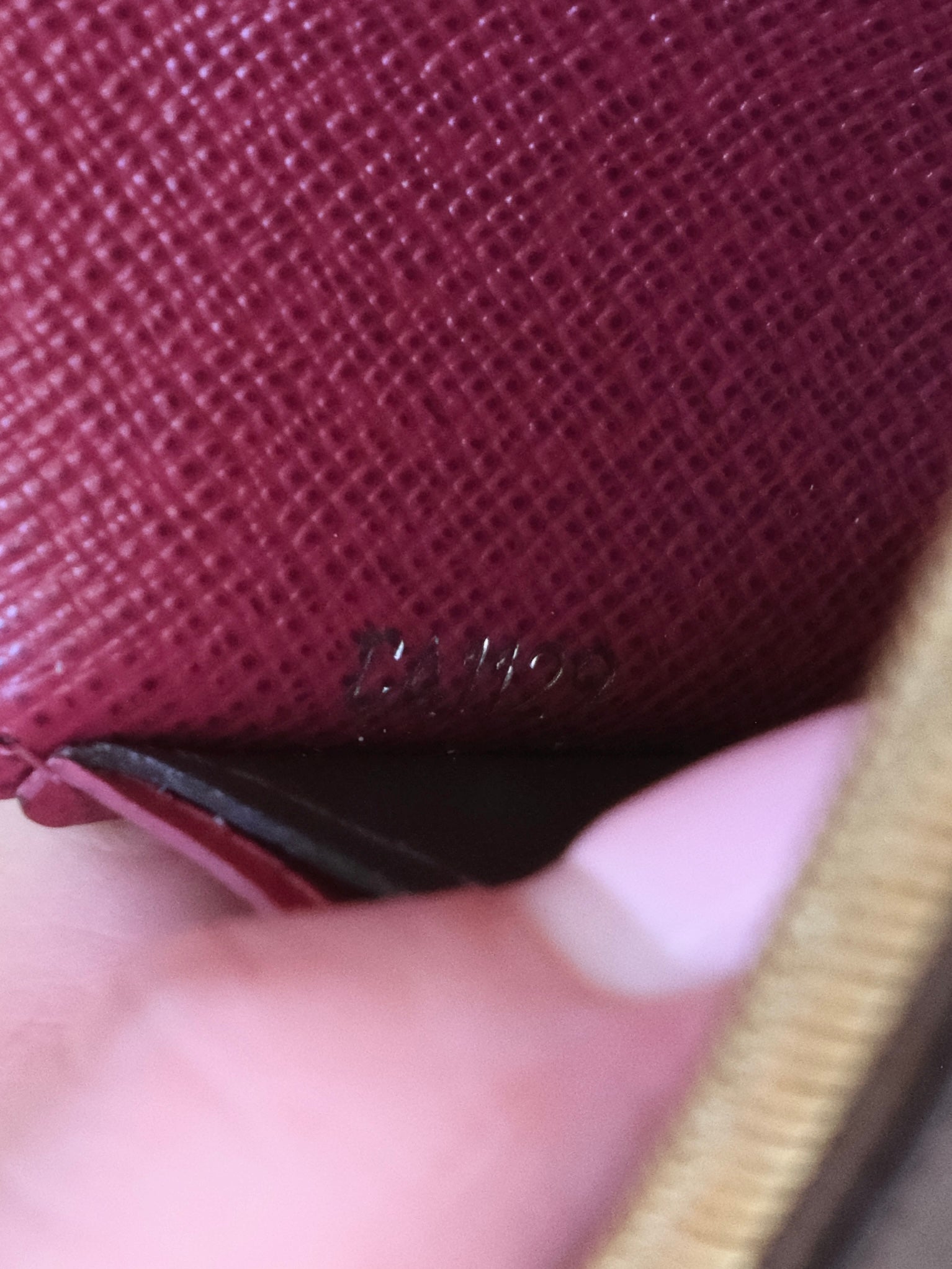 'Emilie' Monogram Canvas Wallet