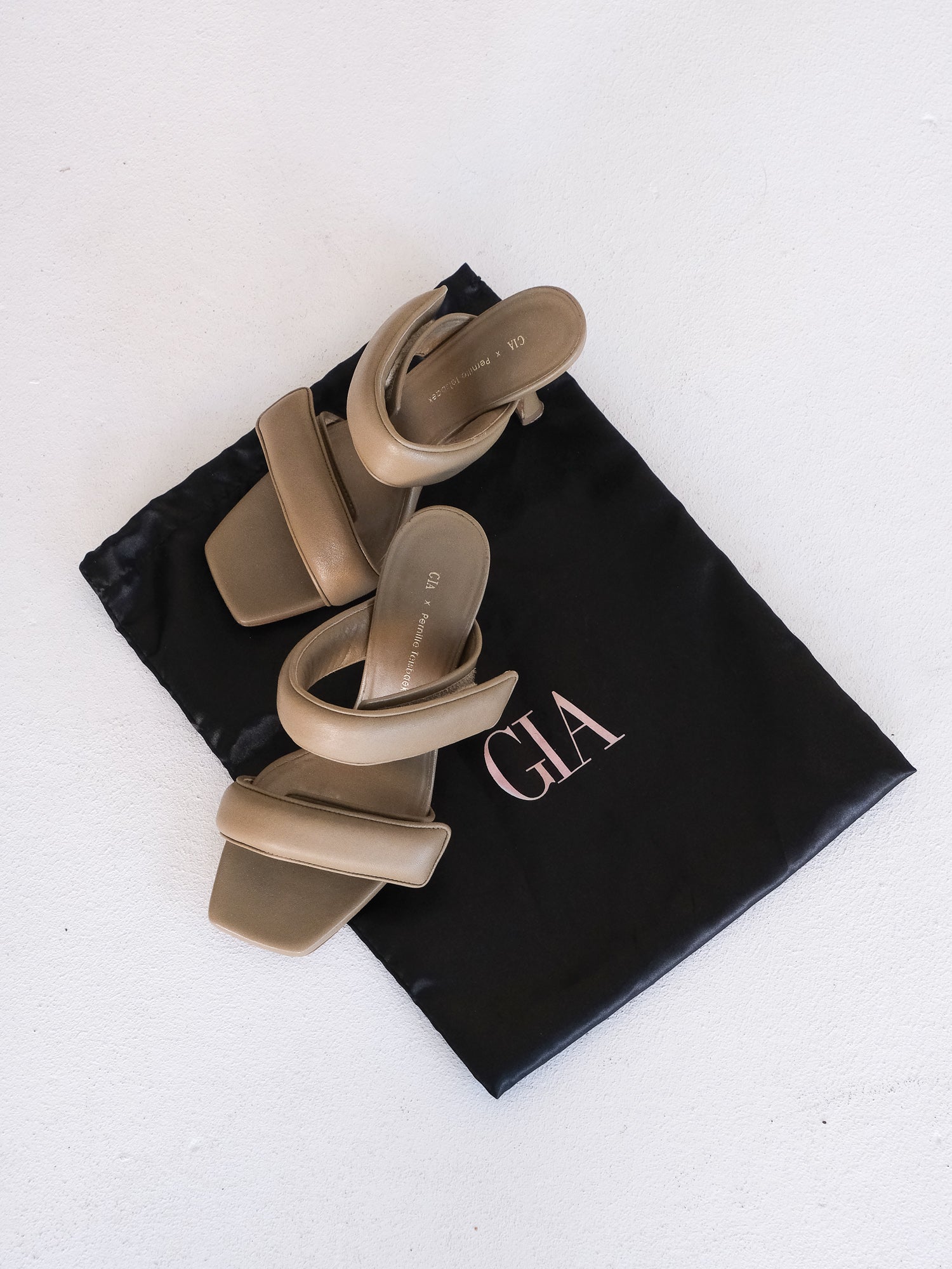 SS23 'Perni 03' Nappa Leather Sandals, Size 36