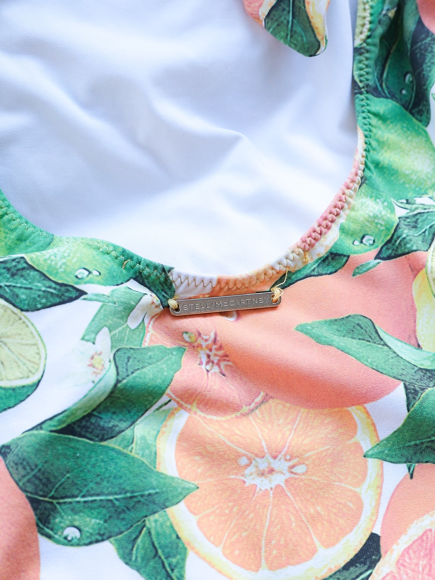 SS16 'Iconic Prints' Citrus One-Piece Swimsuit, Size S