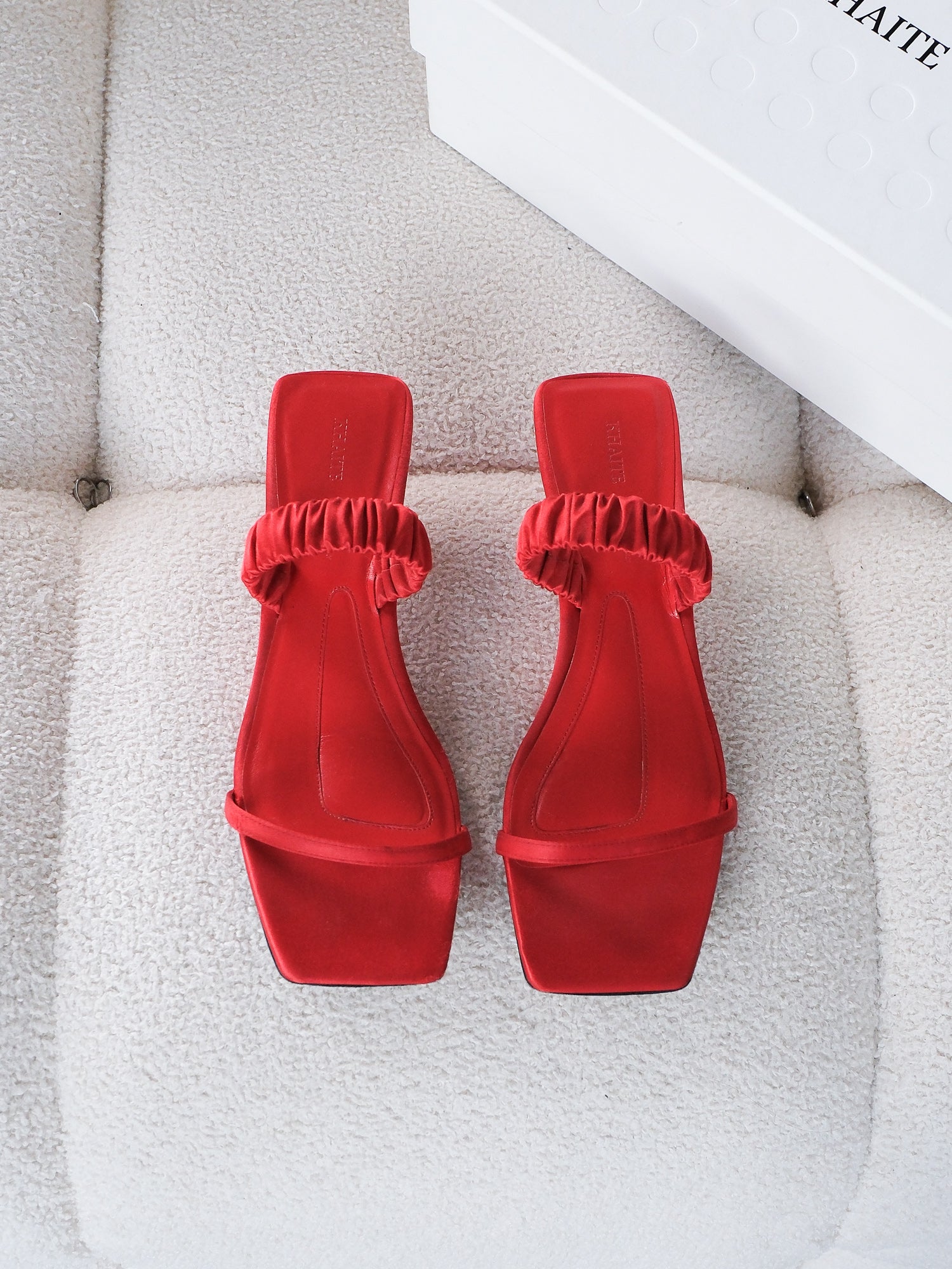 'Georgia 40' Satin Sandals, Size 37