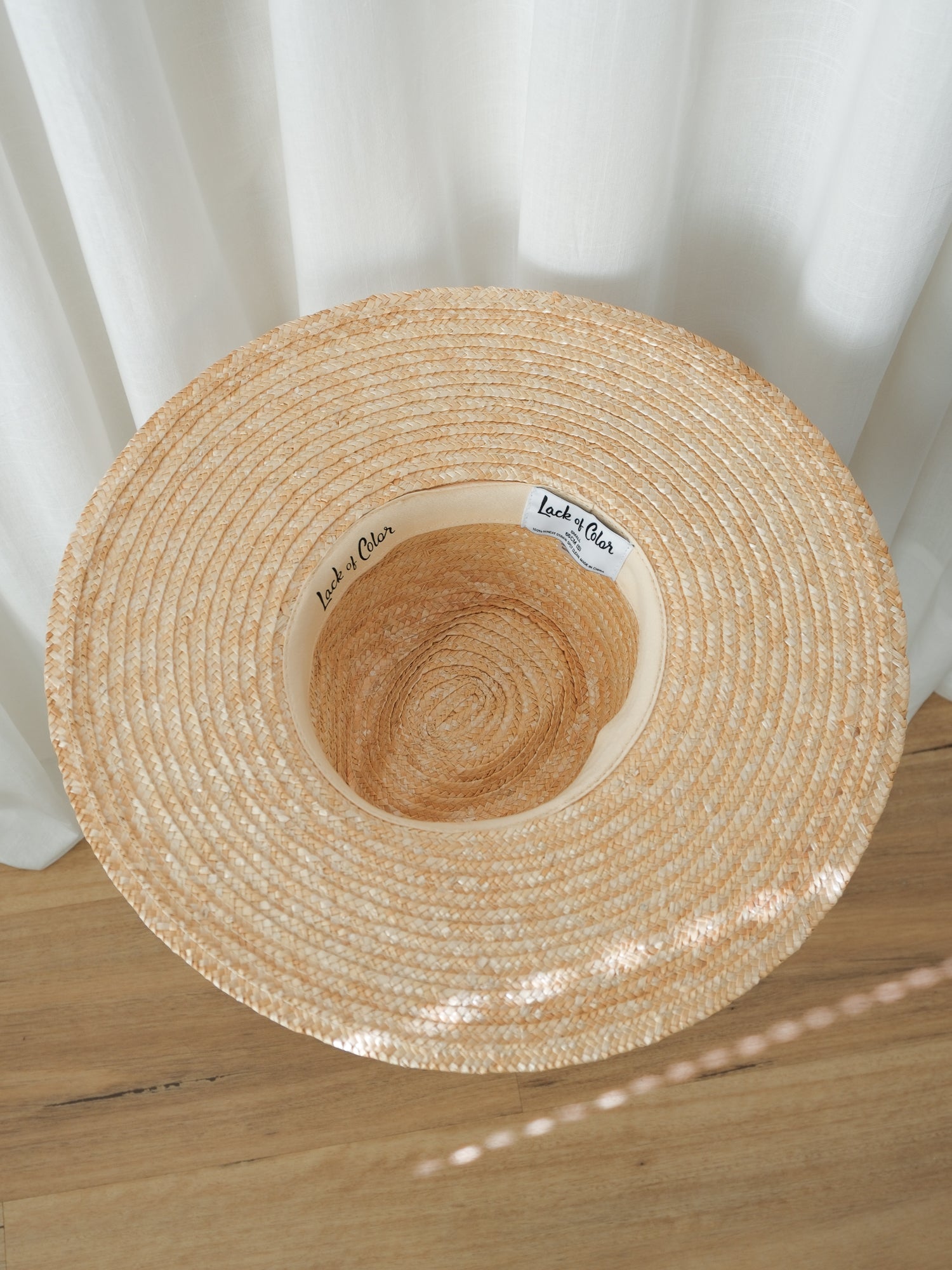 'The Spencer' Wide Brimmed Straw Fedora Hat, Size S | 55cm