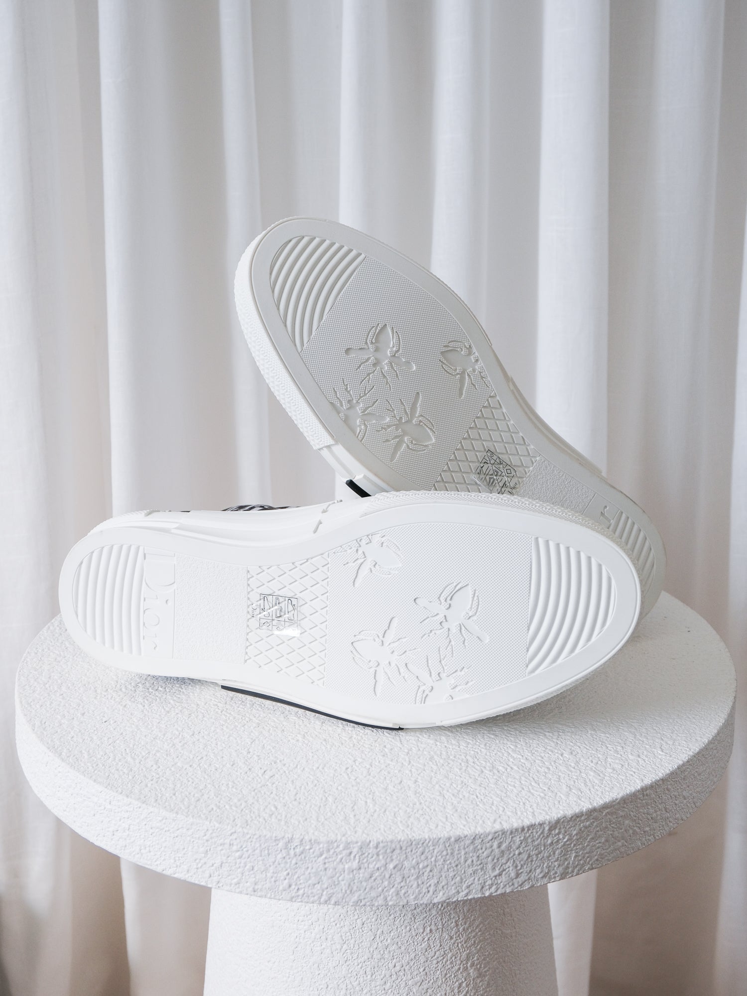 'B23 League' Oblique Canvas Sneakers, Size EU 45 | AU 12