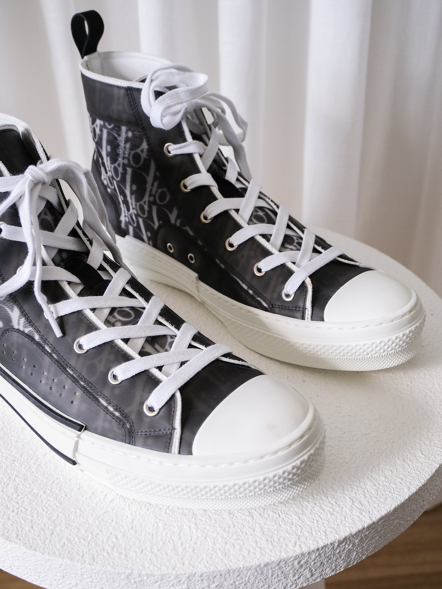 'B23 League' Oblique Canvas Sneakers, Size EU 45 | AU 12