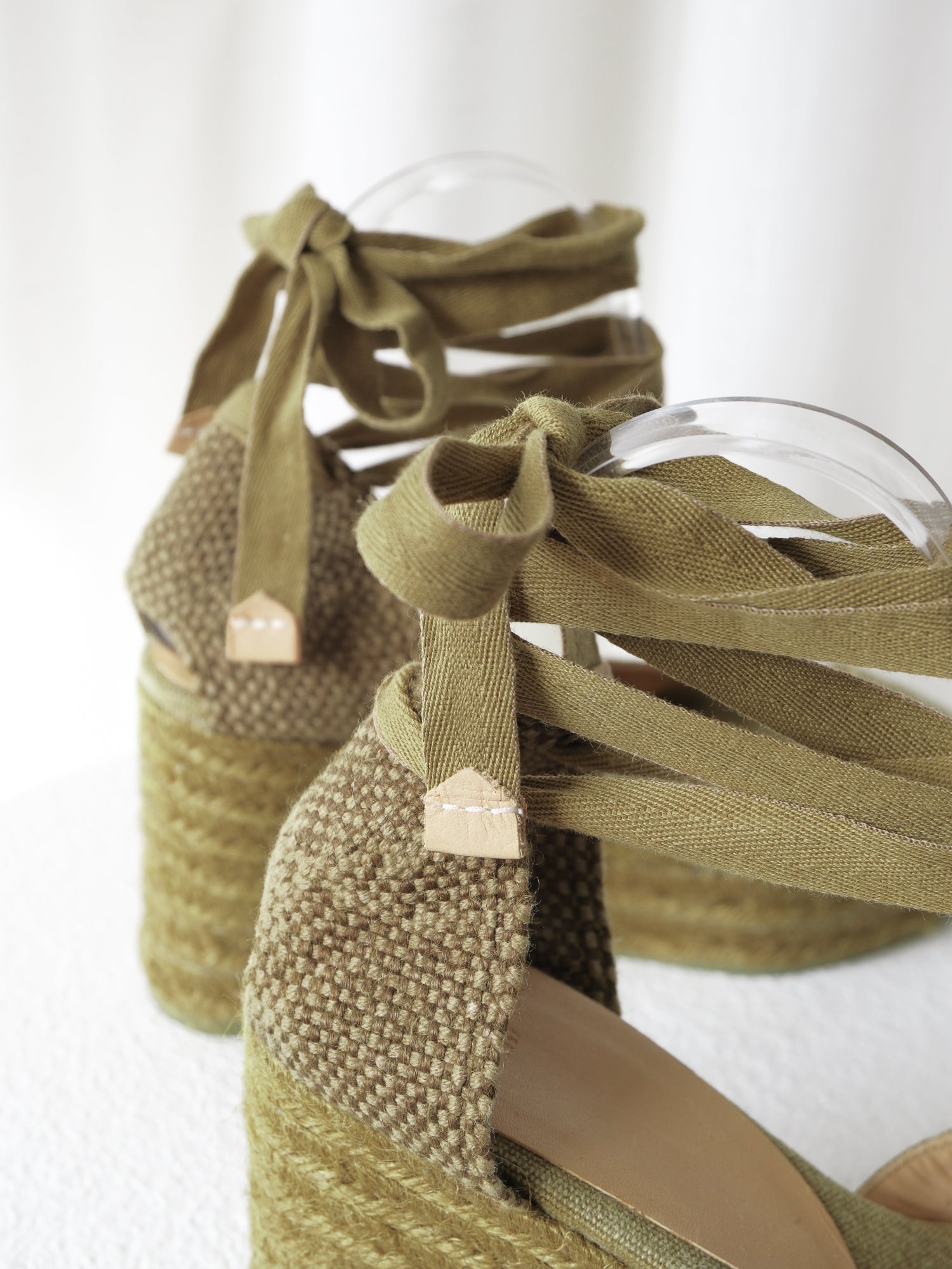 'Chiara 60' Wedge Espadrilles, Size IT 36
