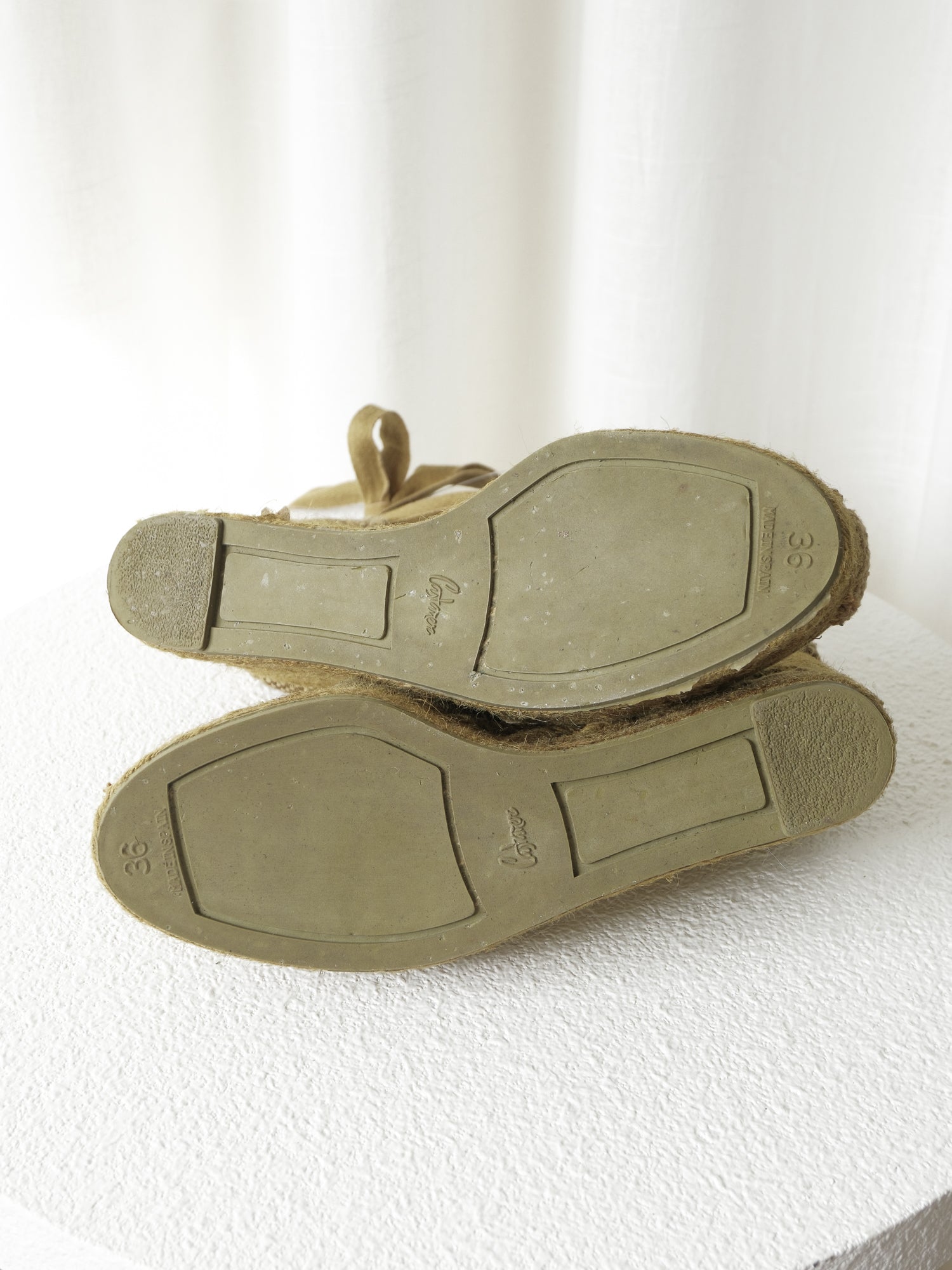 'Chiara 60' Wedge Espadrilles, Size IT 36