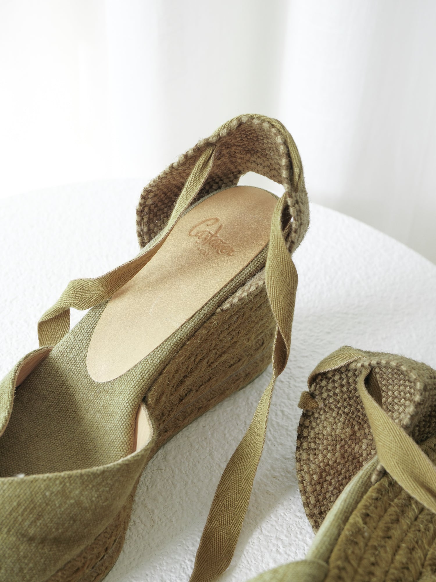 'Chiara 60' Wedge Espadrilles, Size IT 36