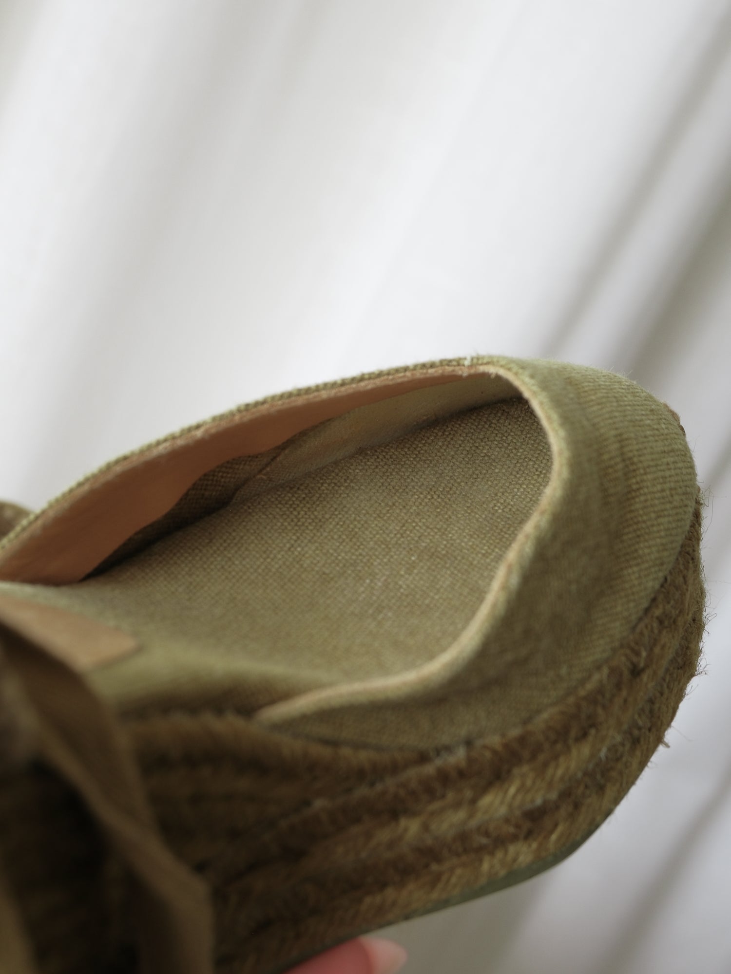 'Chiara 60' Wedge Espadrilles, Size IT 36