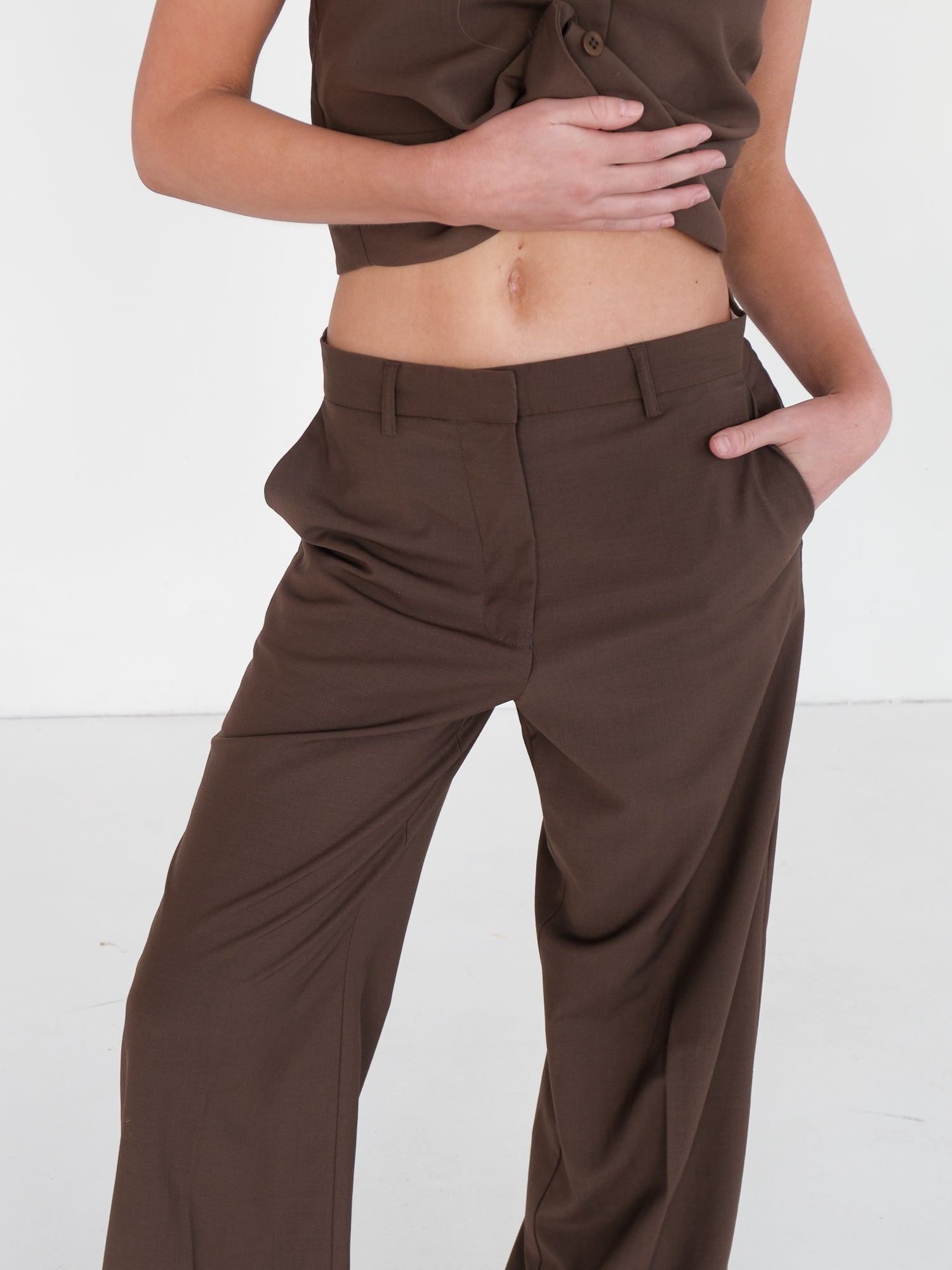 Relaxed Tailored Trouser, Size 2 | AU 8