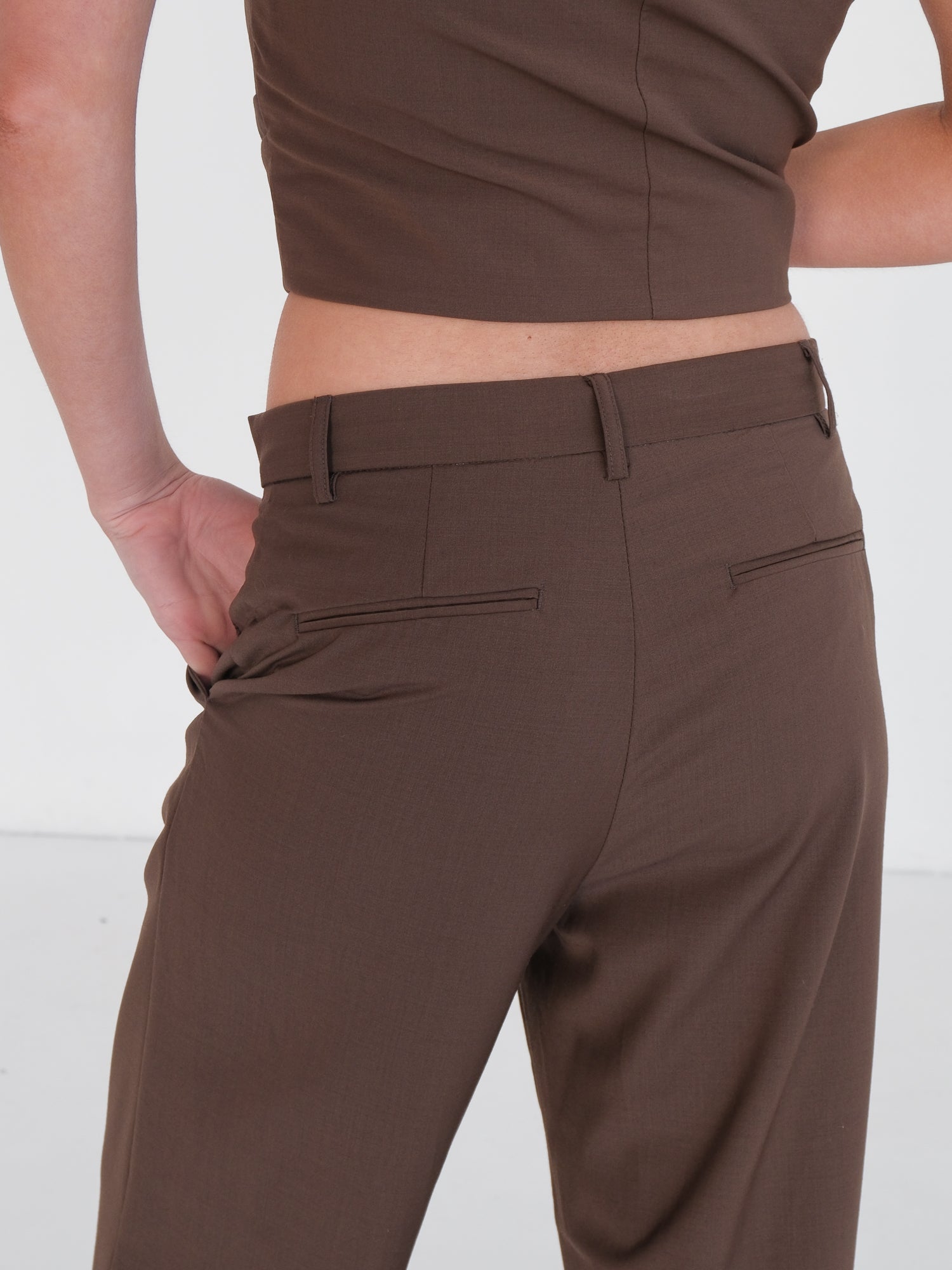 Relaxed Tailored Trouser, Size 2 | AU 8