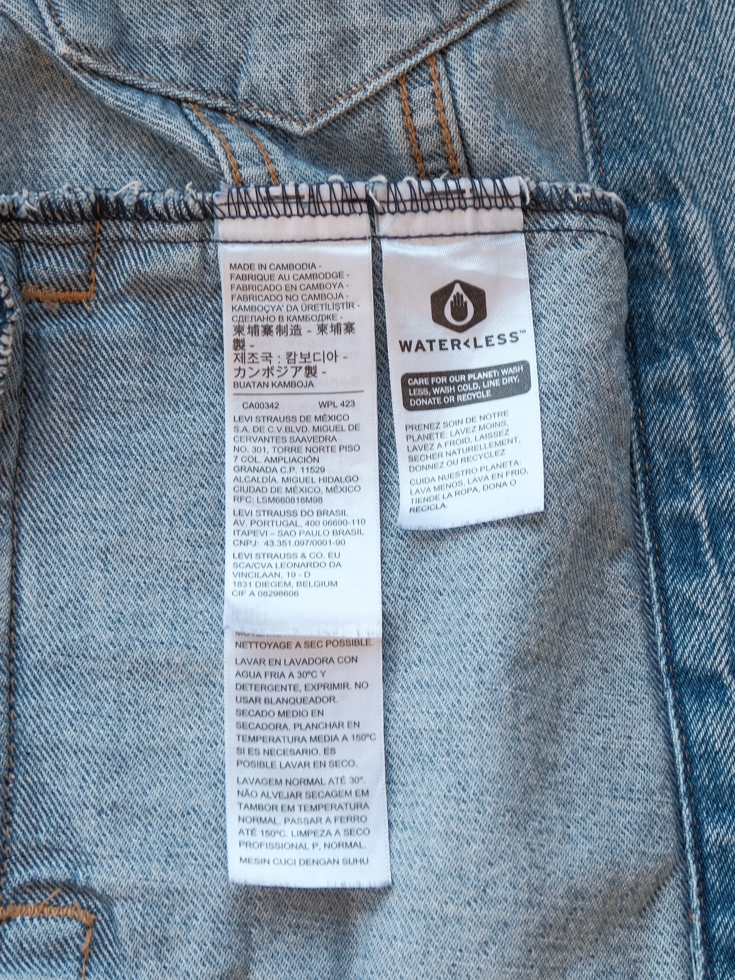 'Original Trucker' Denim Jacket, Size S