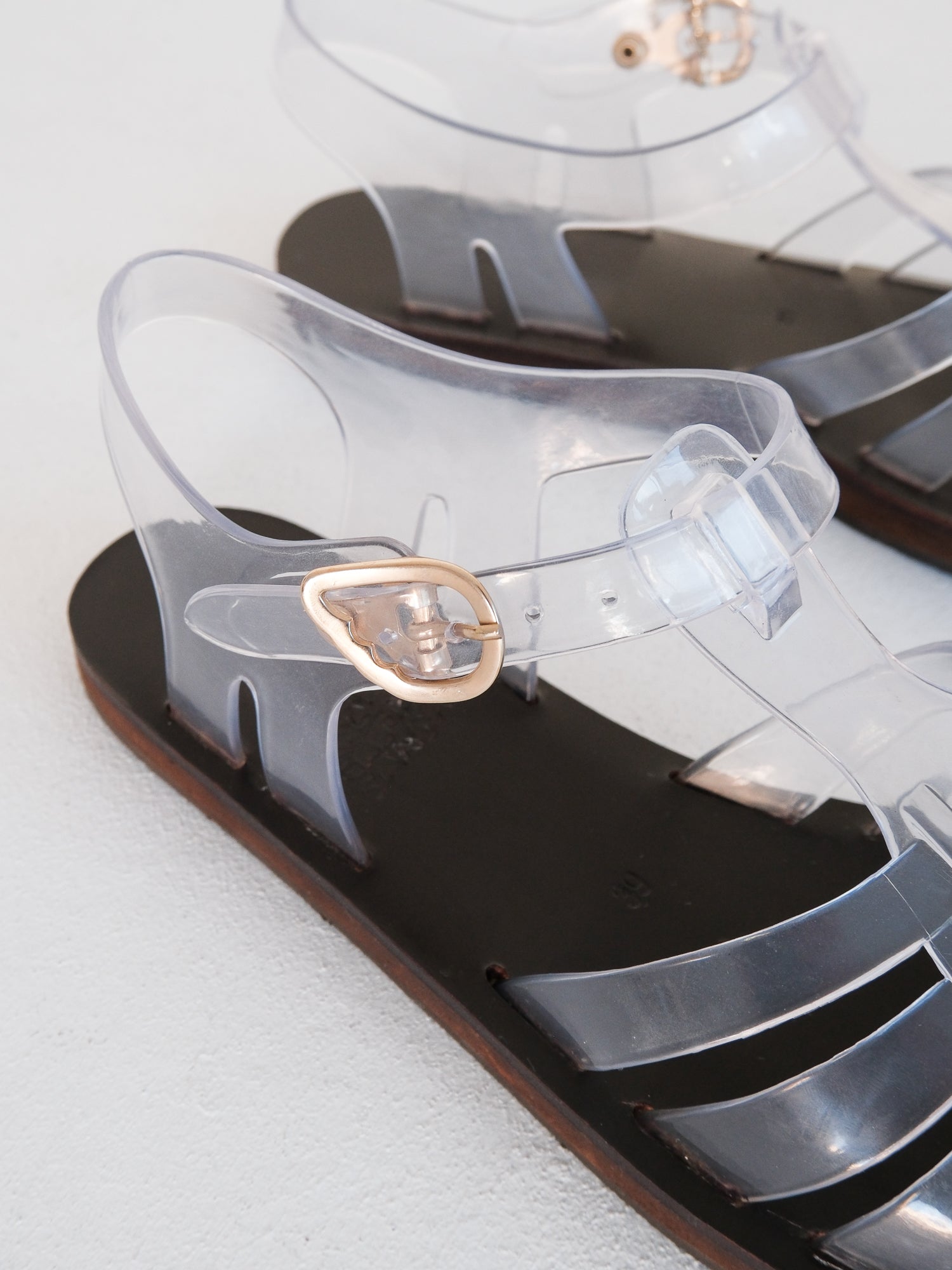 'Homeria Jelly' Fisherman Sandals, Size 39