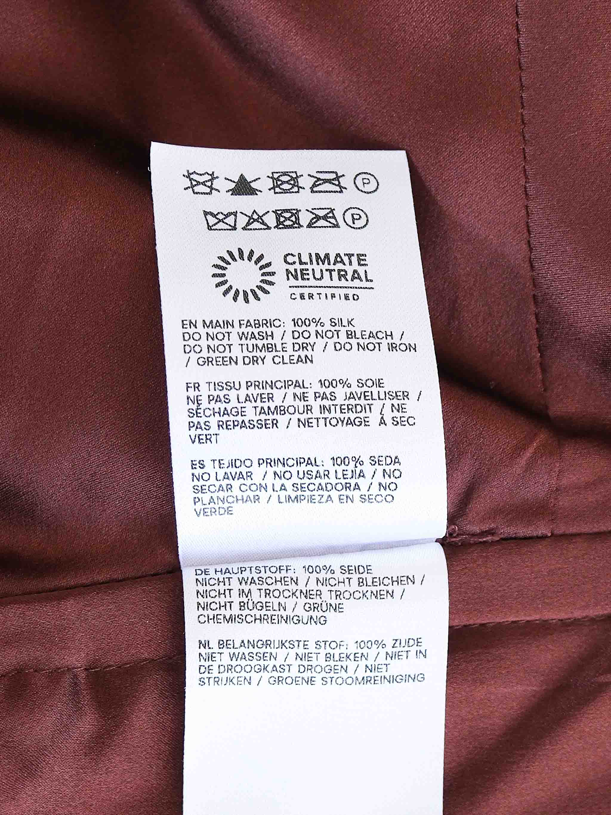 'Marisol' Silk Two Piece Set, Size XS