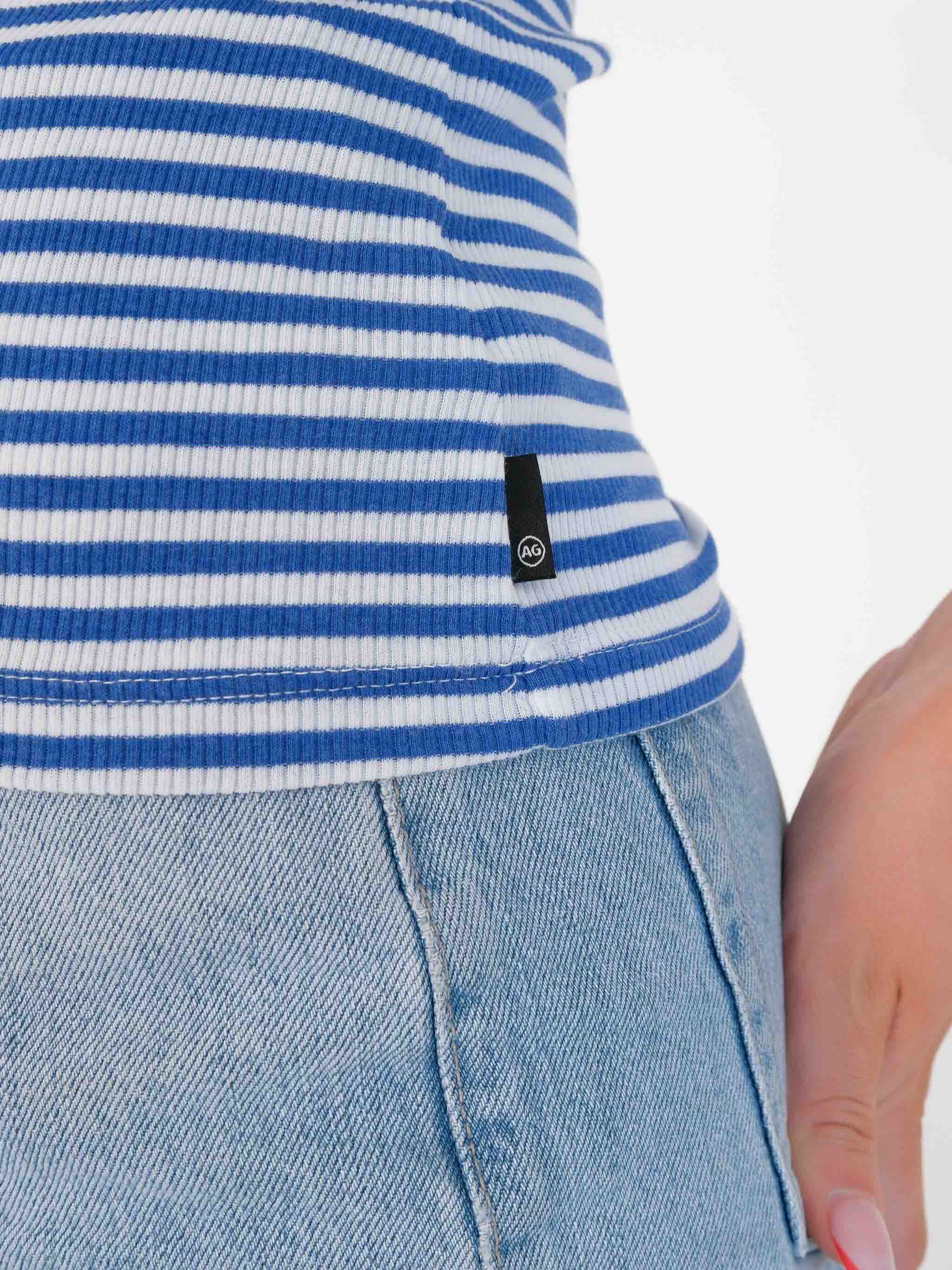 'Connie' Boat Neck T-Shirt, Size XS