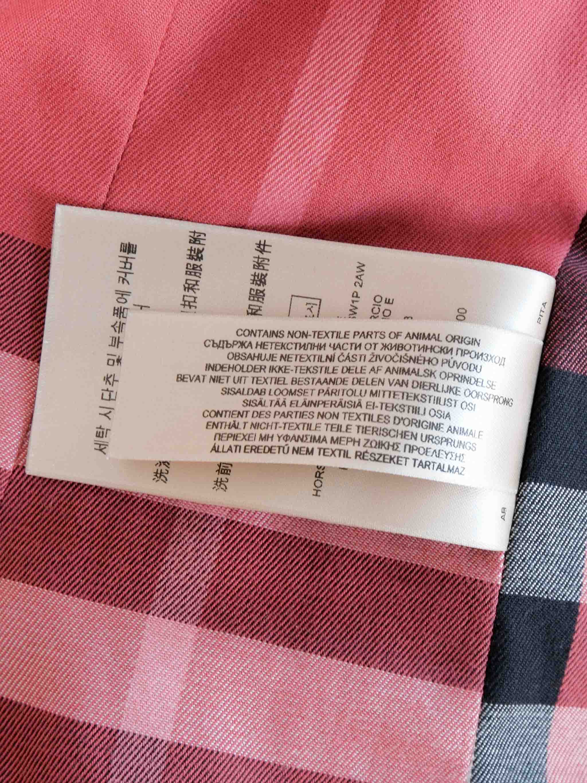 Sandringham Cotton Gabardine Trench Coat, Size AU 8