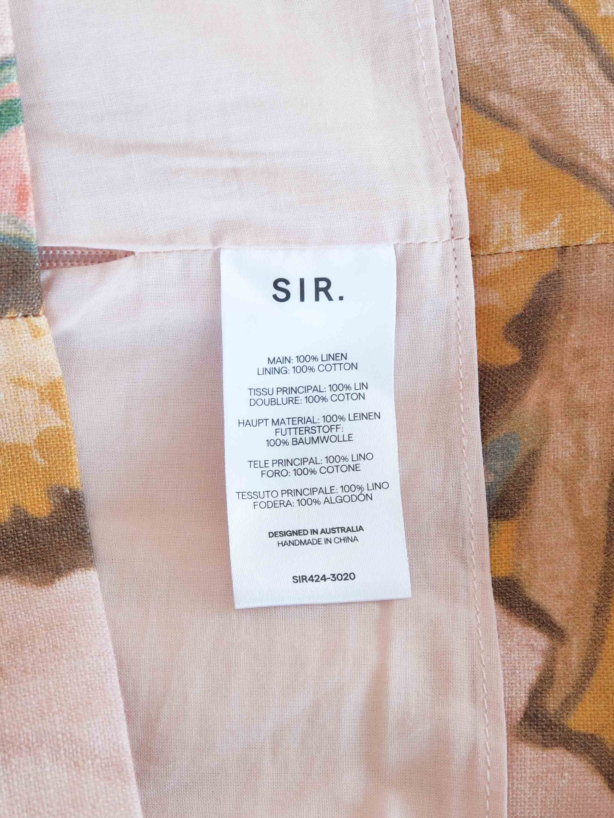 'Talulah' Linen Mini Skirt, Size 1 | AU 8