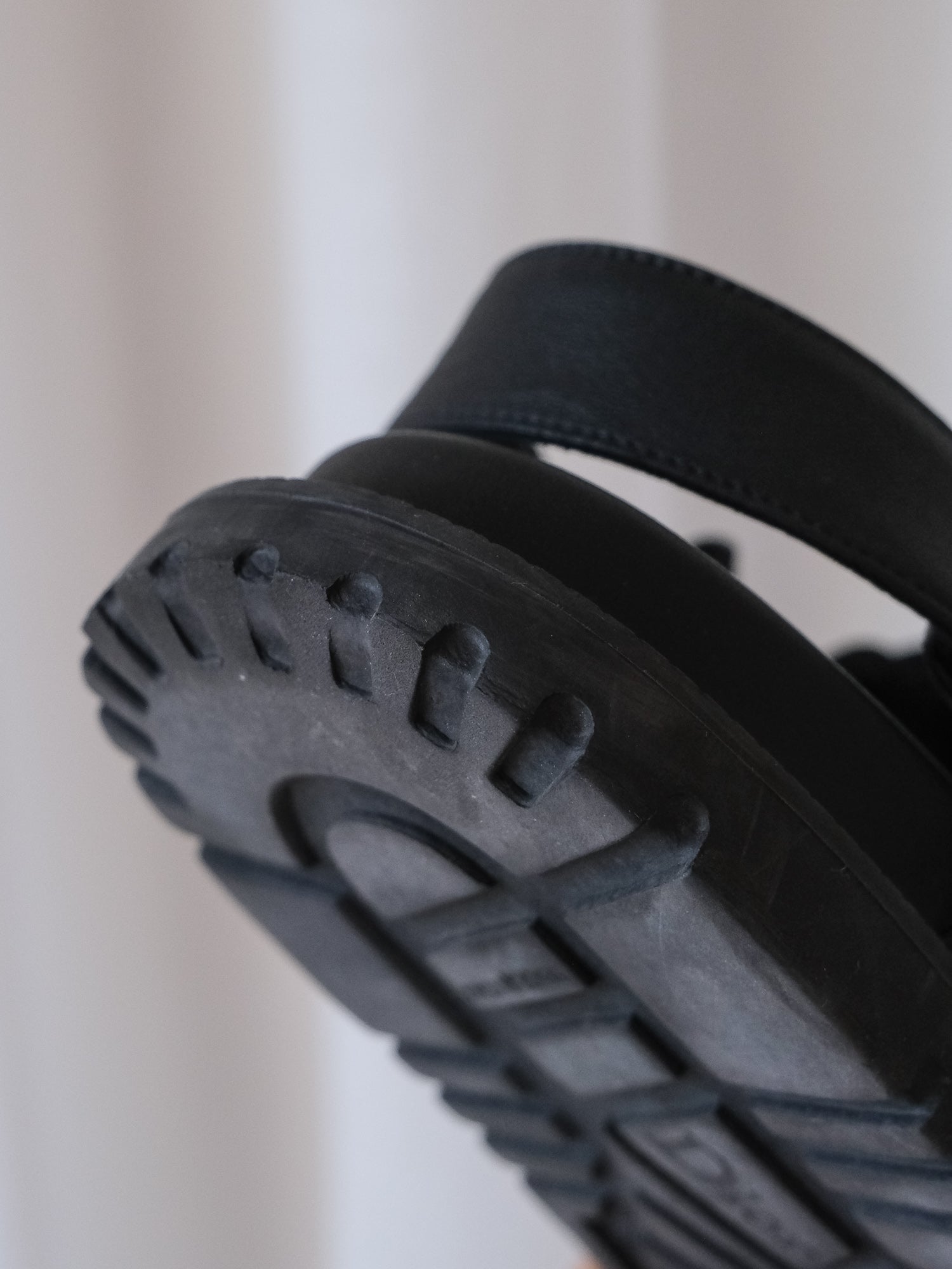 'Dioract' Lambskin Leather Sandals, Size 38