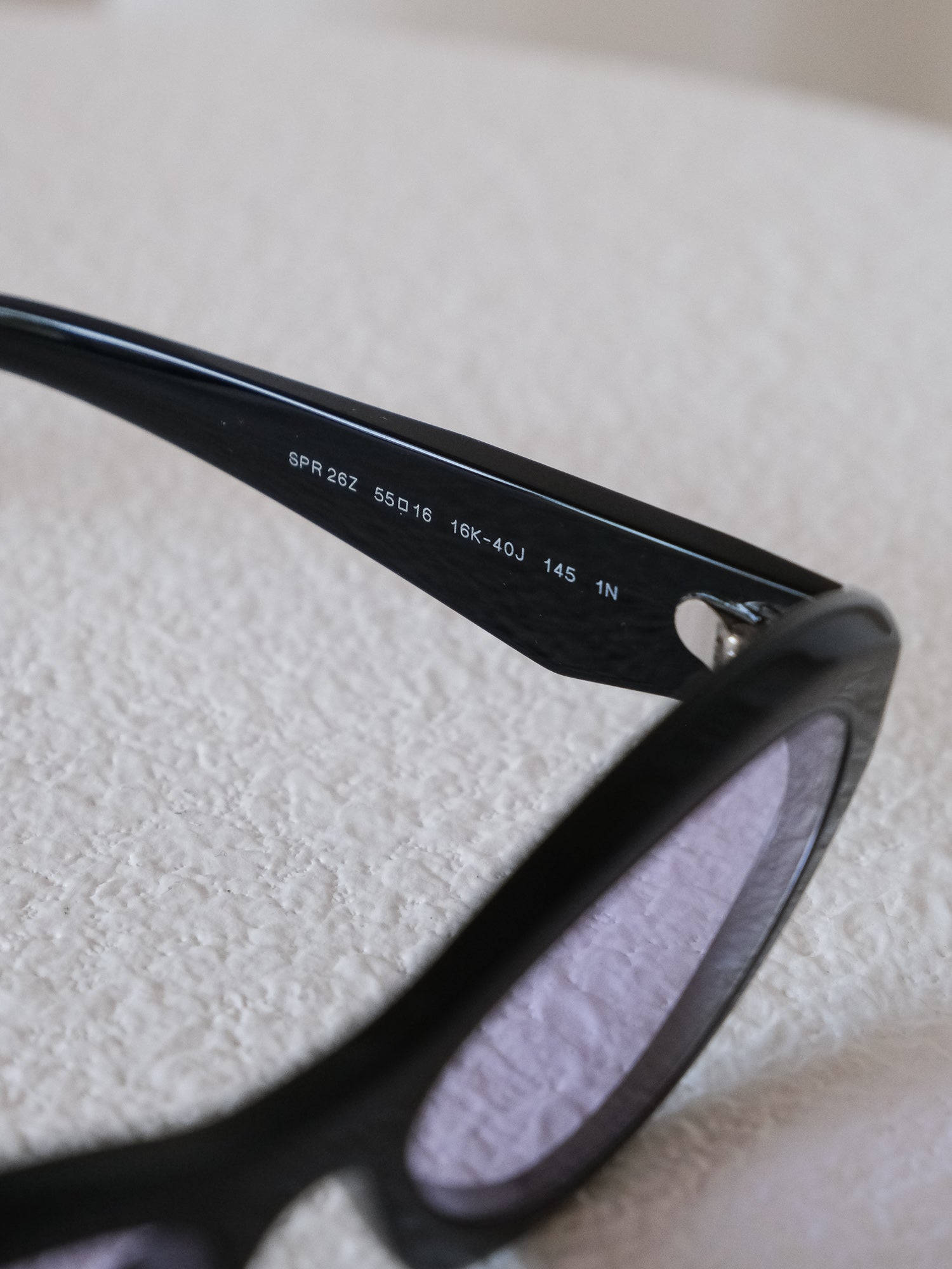 'PR26ZS' Logo Sunglasses