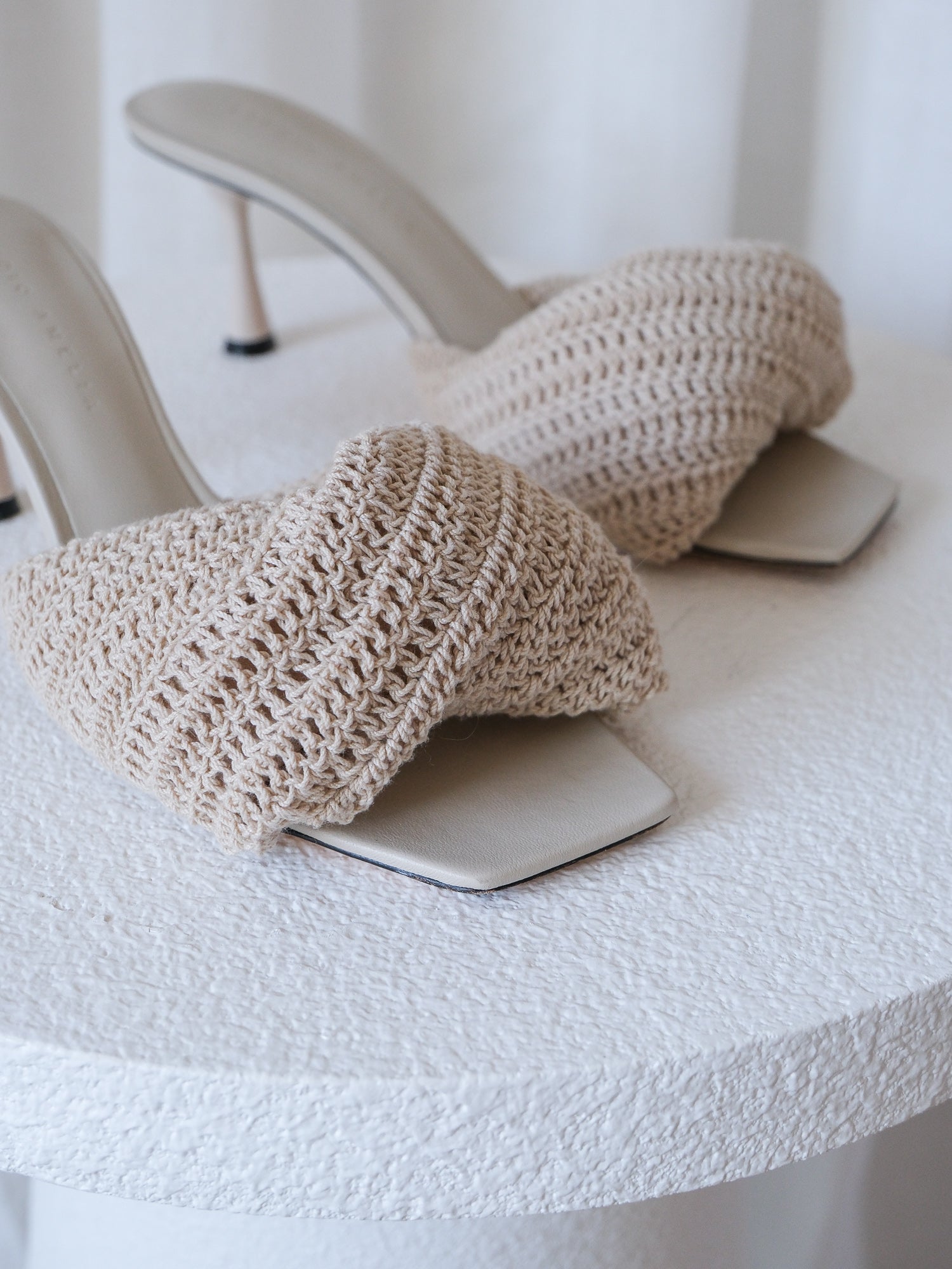'Twisted Crochet 70' Heels, Size 38