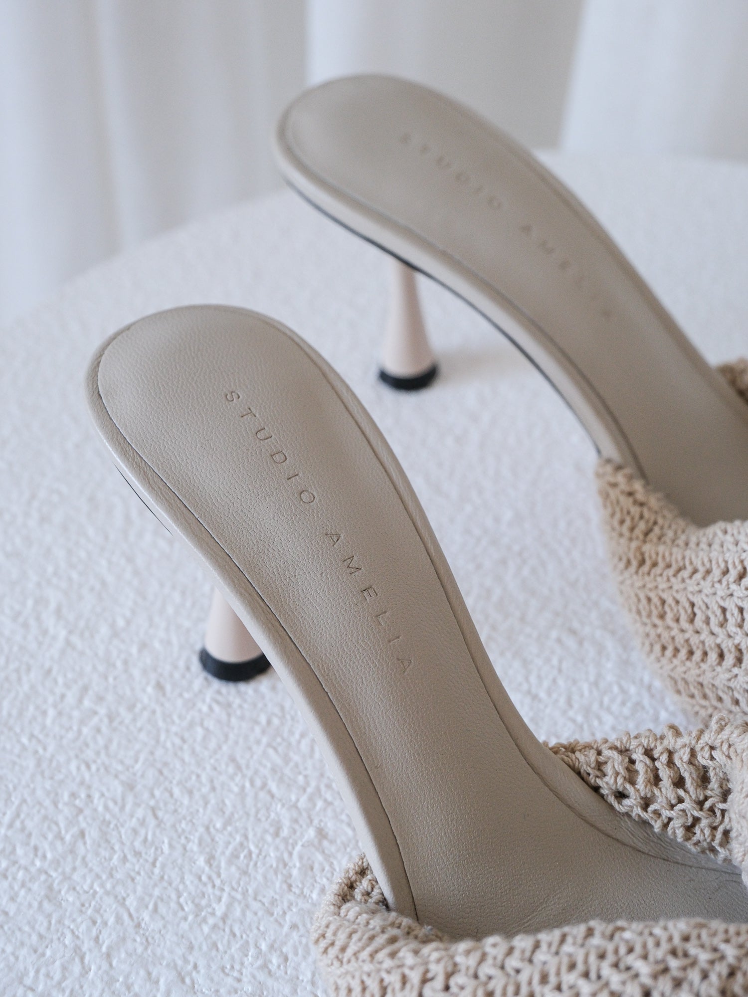 'Twisted Crochet 70' Heels, Size 38