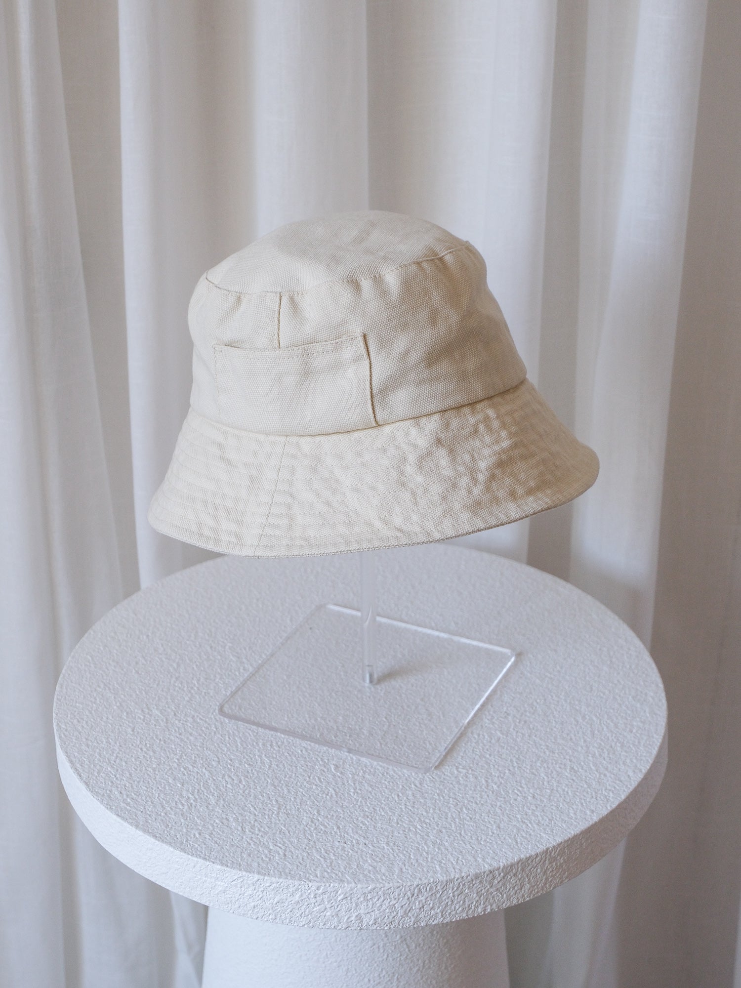 'Wave' Cotton Bucket Hat, Size M/L