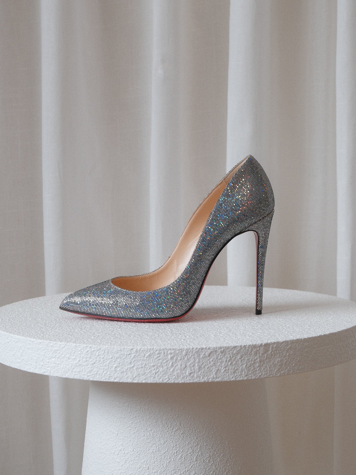 'Pigalle Follies 120' Disco Glitter Pumps, Size 38