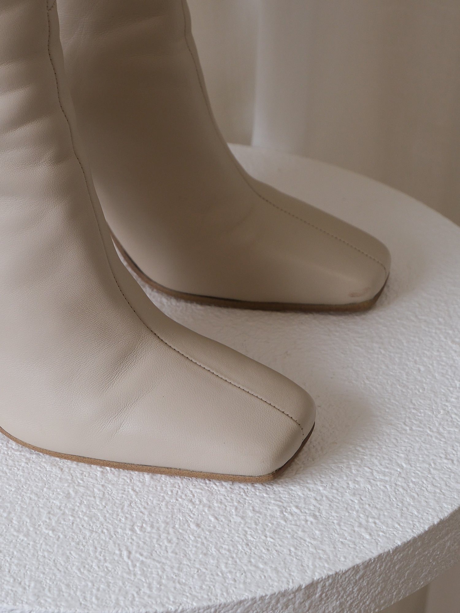 'Havana' Leather Knee-High Boots, Size 38