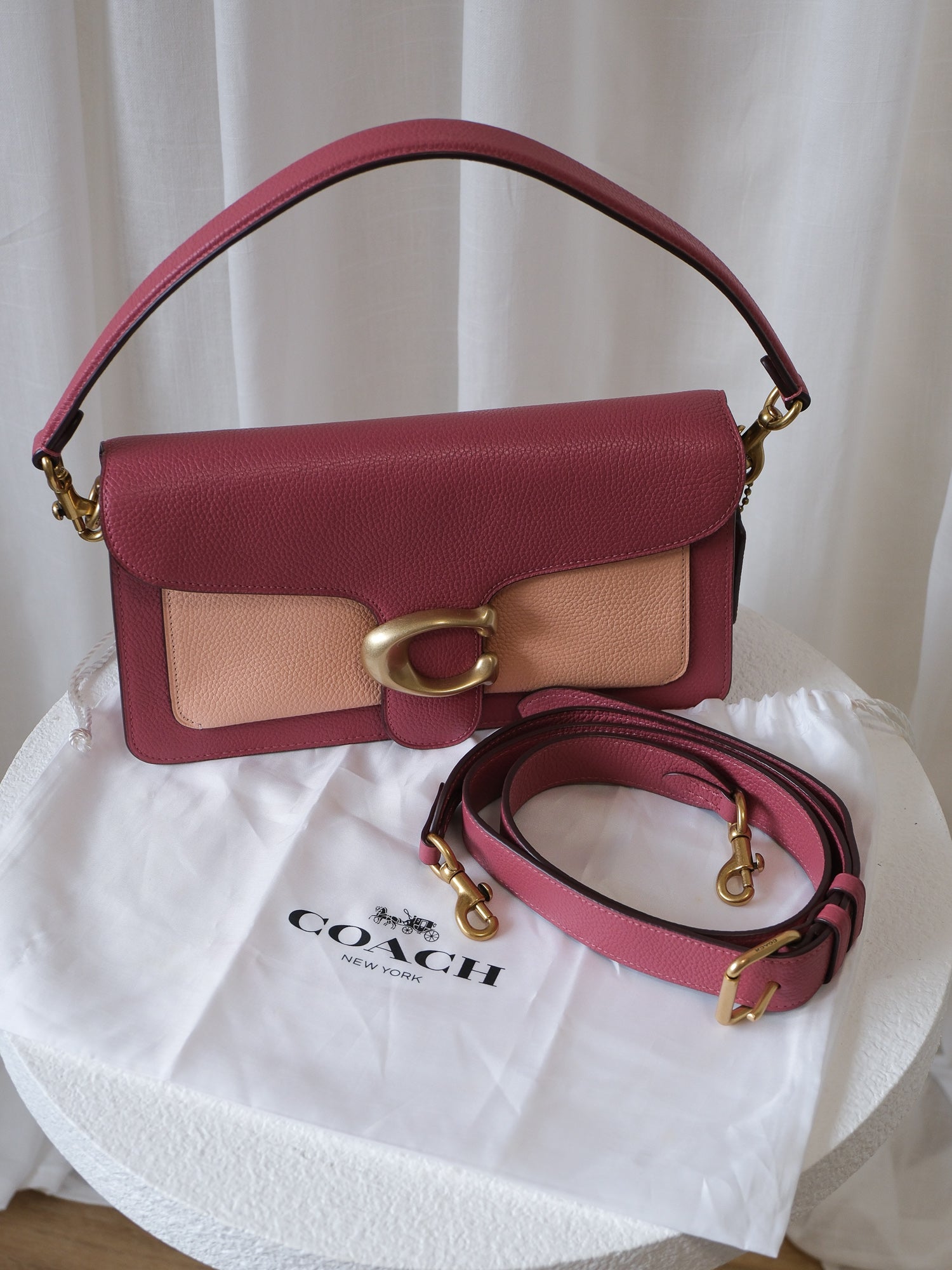 'Tabby 26' Colourblock Crossbody Bag