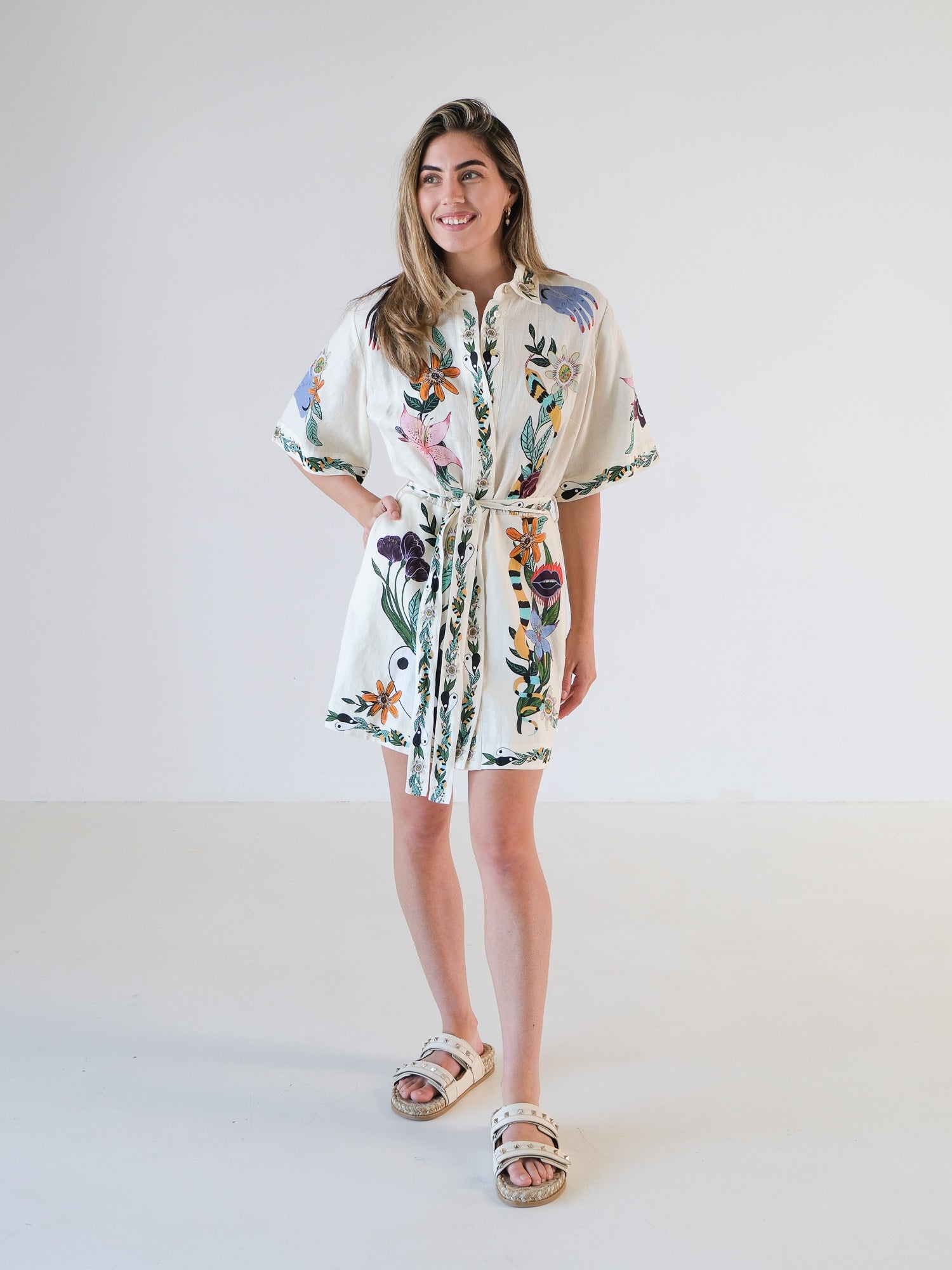 'Meagan' Mini Dress, Size AU 10