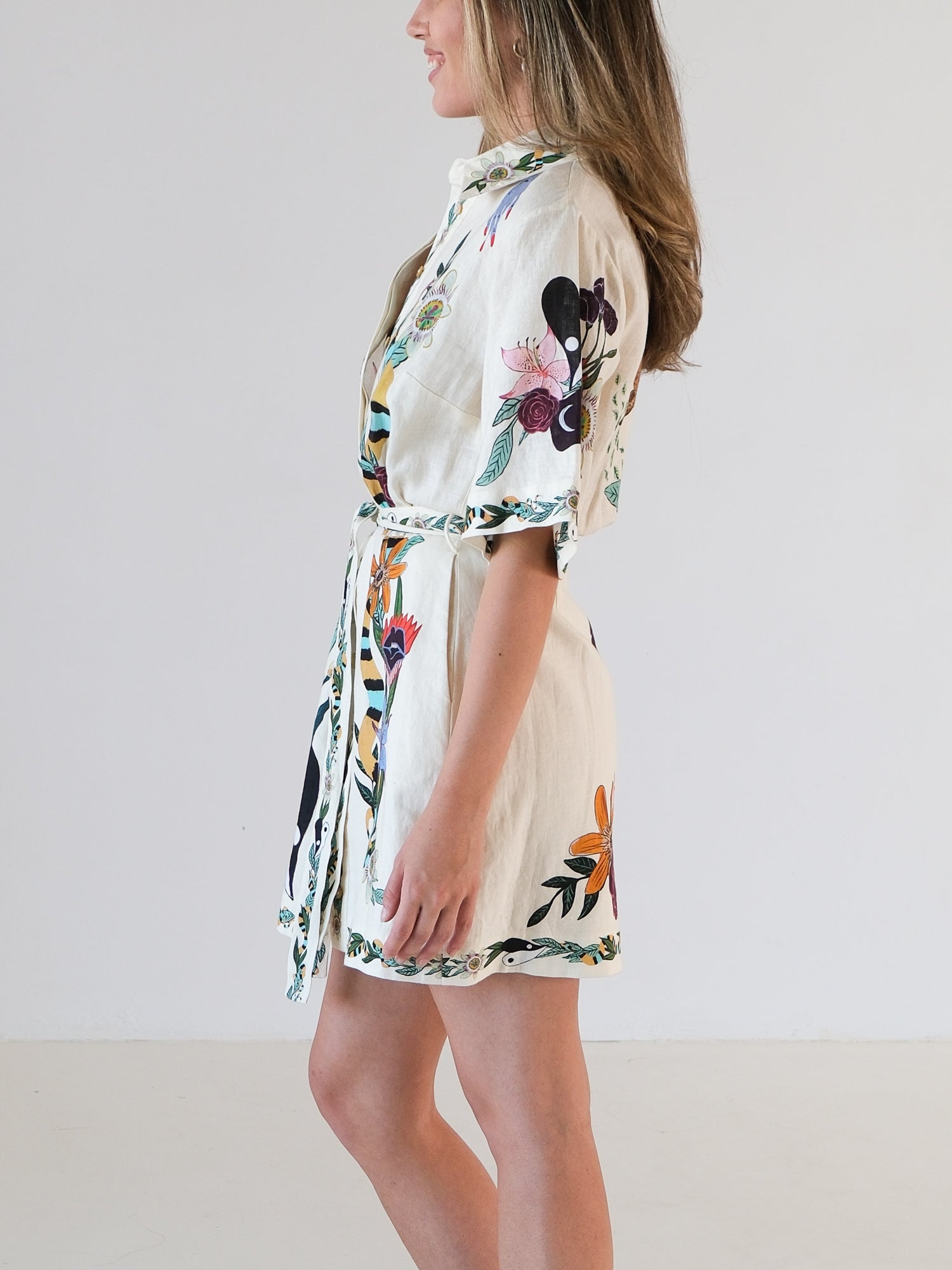 'Meagan' Mini Dress, Size AU 10