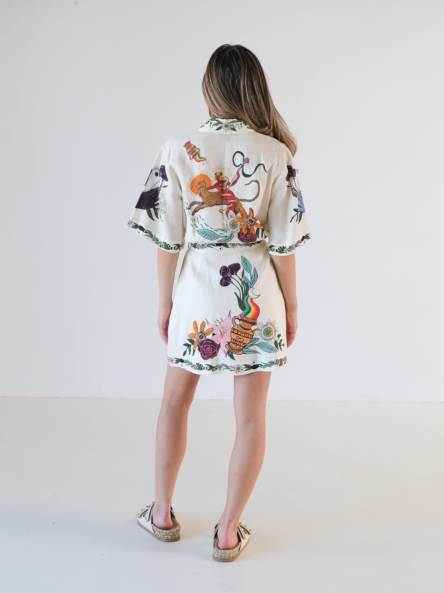 'Meagan' Mini Dress, Size AU 10