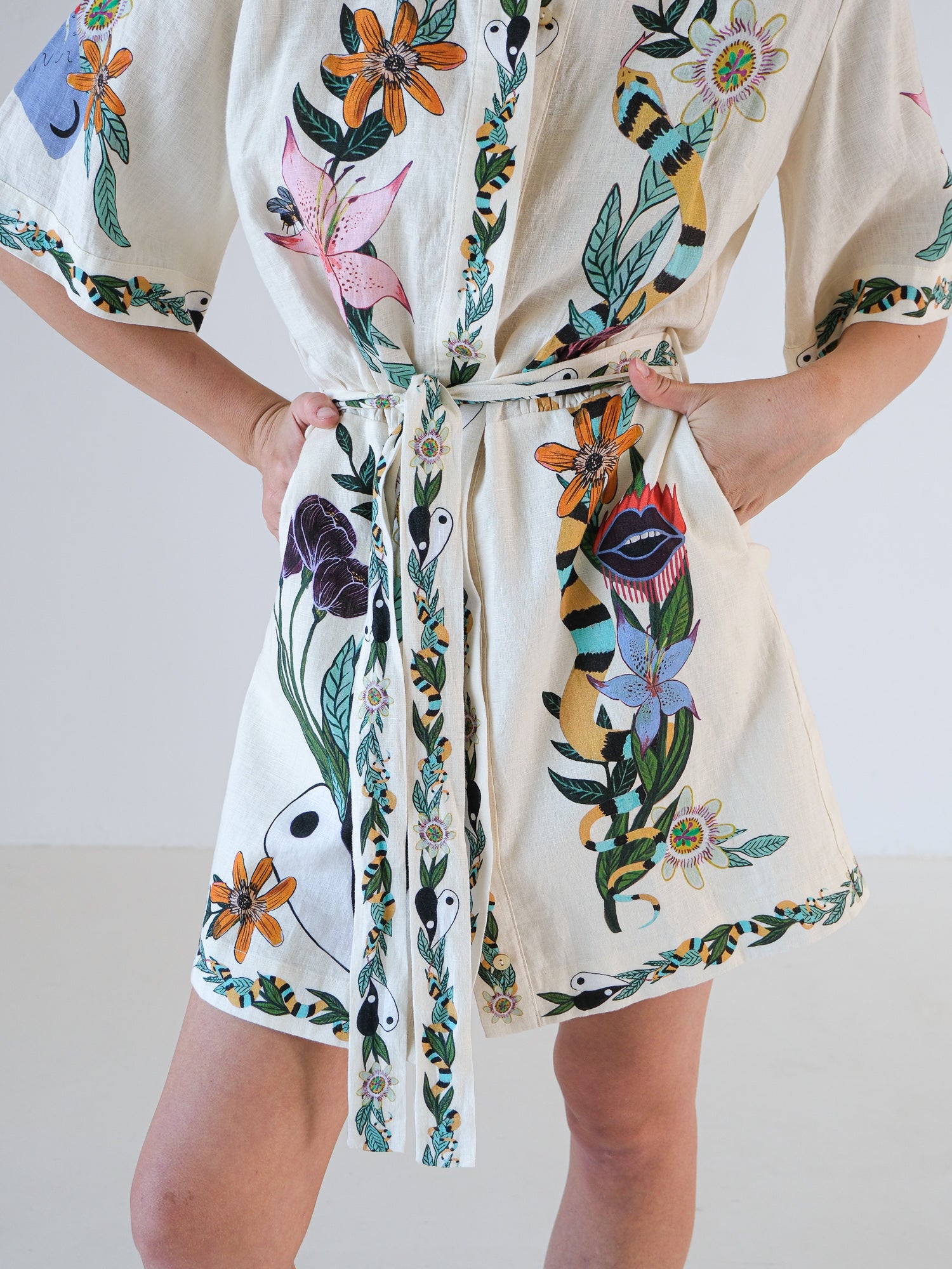 'Meagan' Mini Dress, Size AU 10