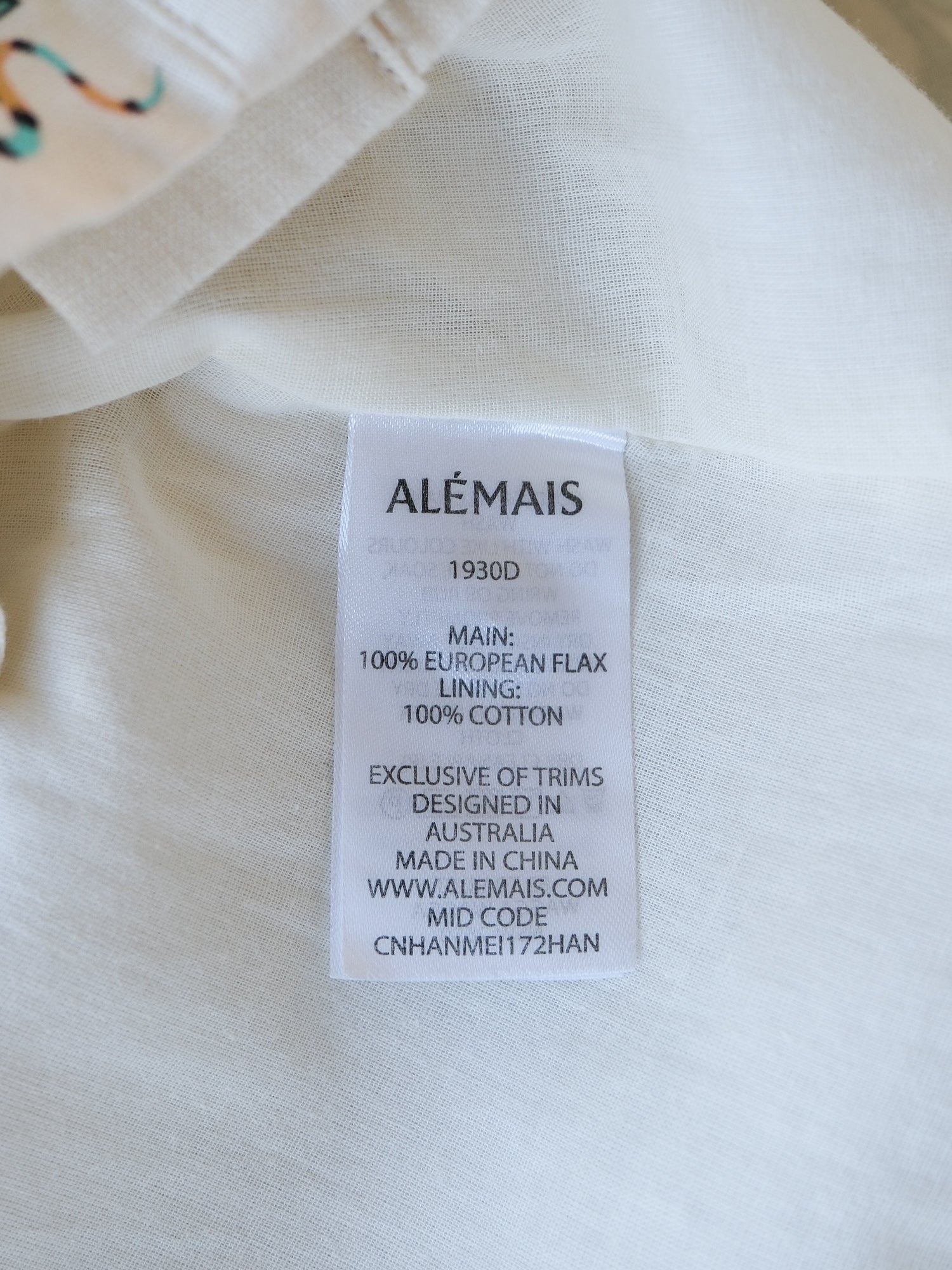 'Meagan' Mini Dress, Size AU 10