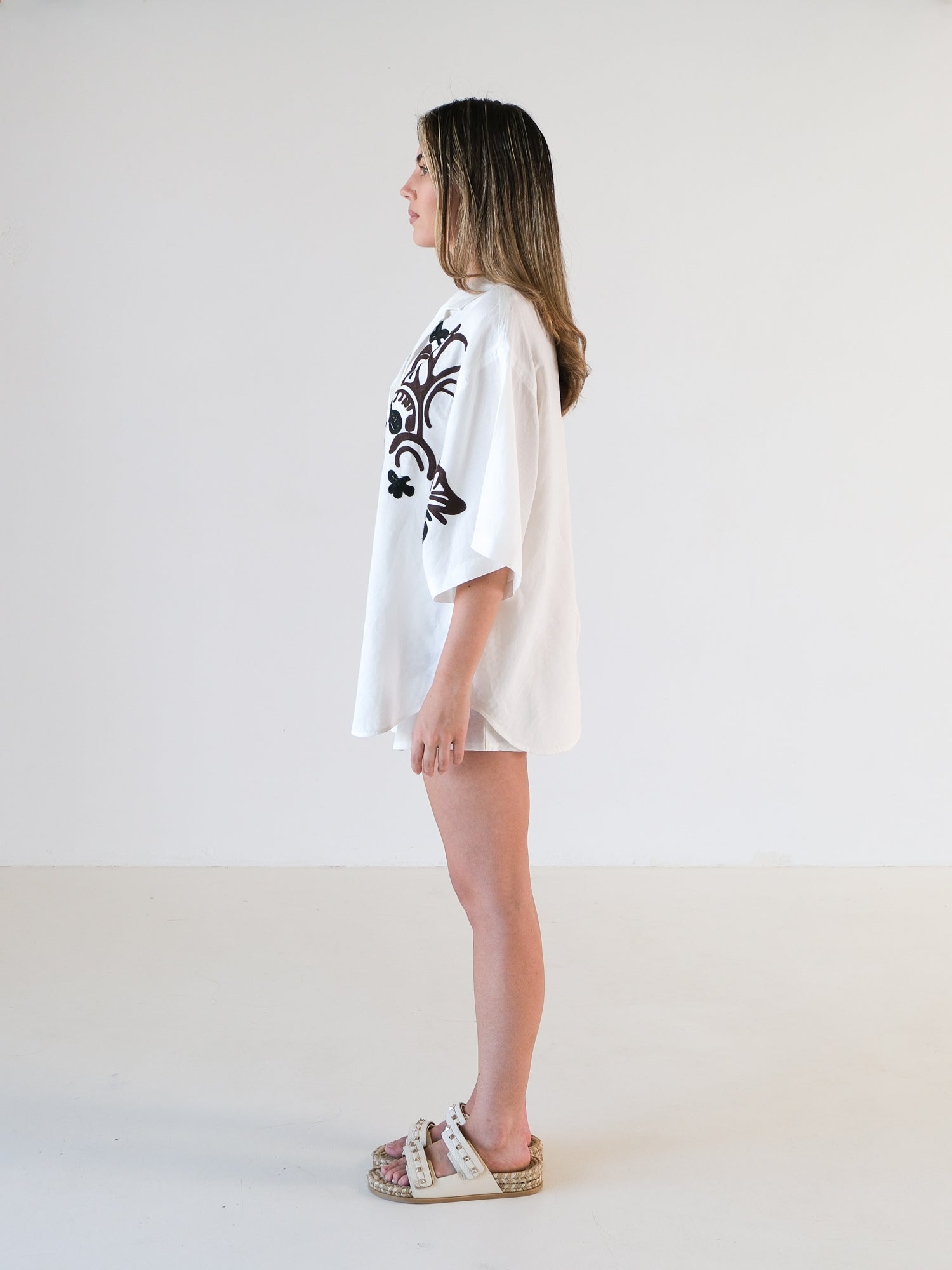 'Catalina' Shirt and Shorts Set, Size AU 12