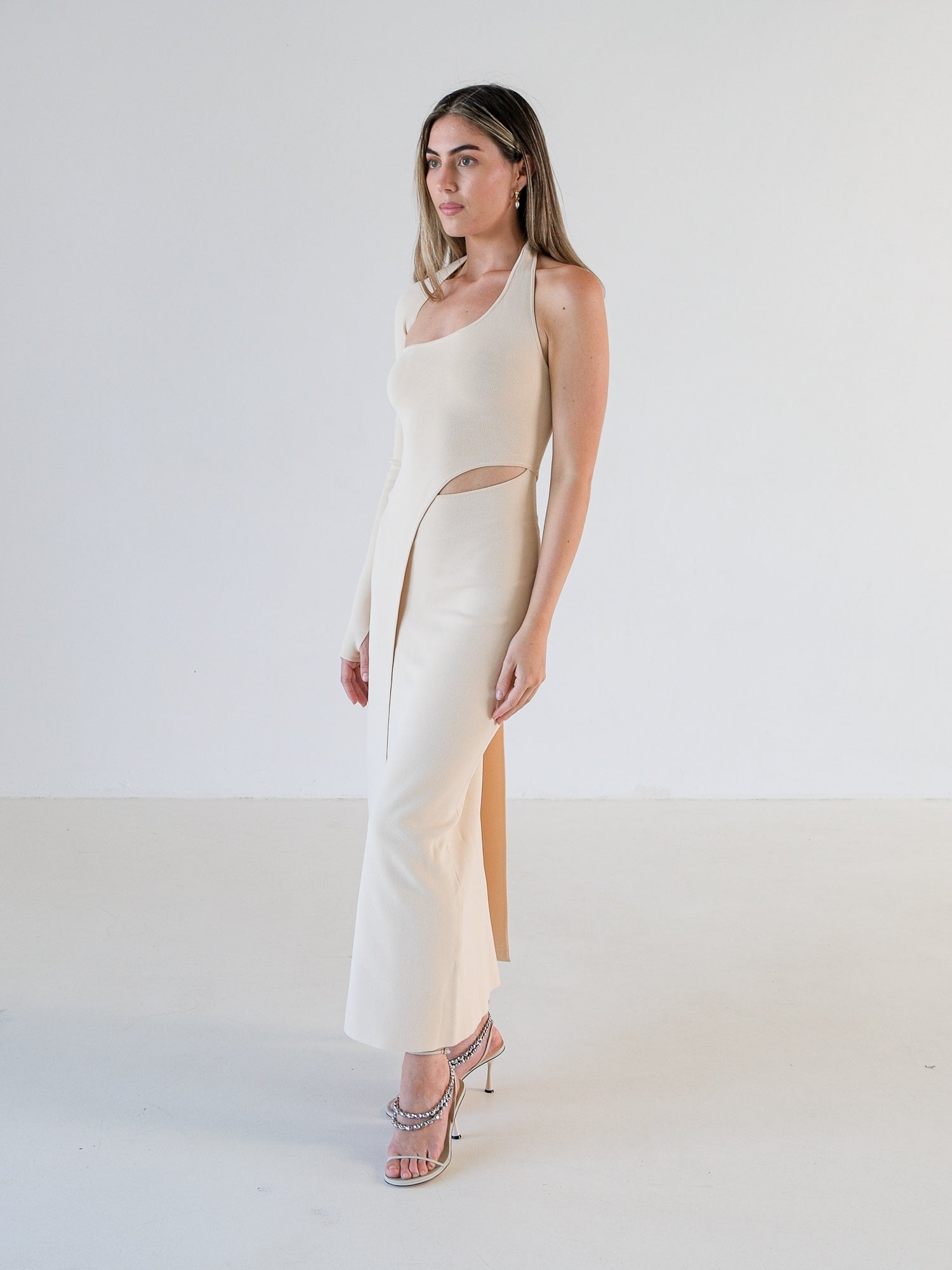'Manifesto' Knit Midi Dress, Size 1 | AU 8