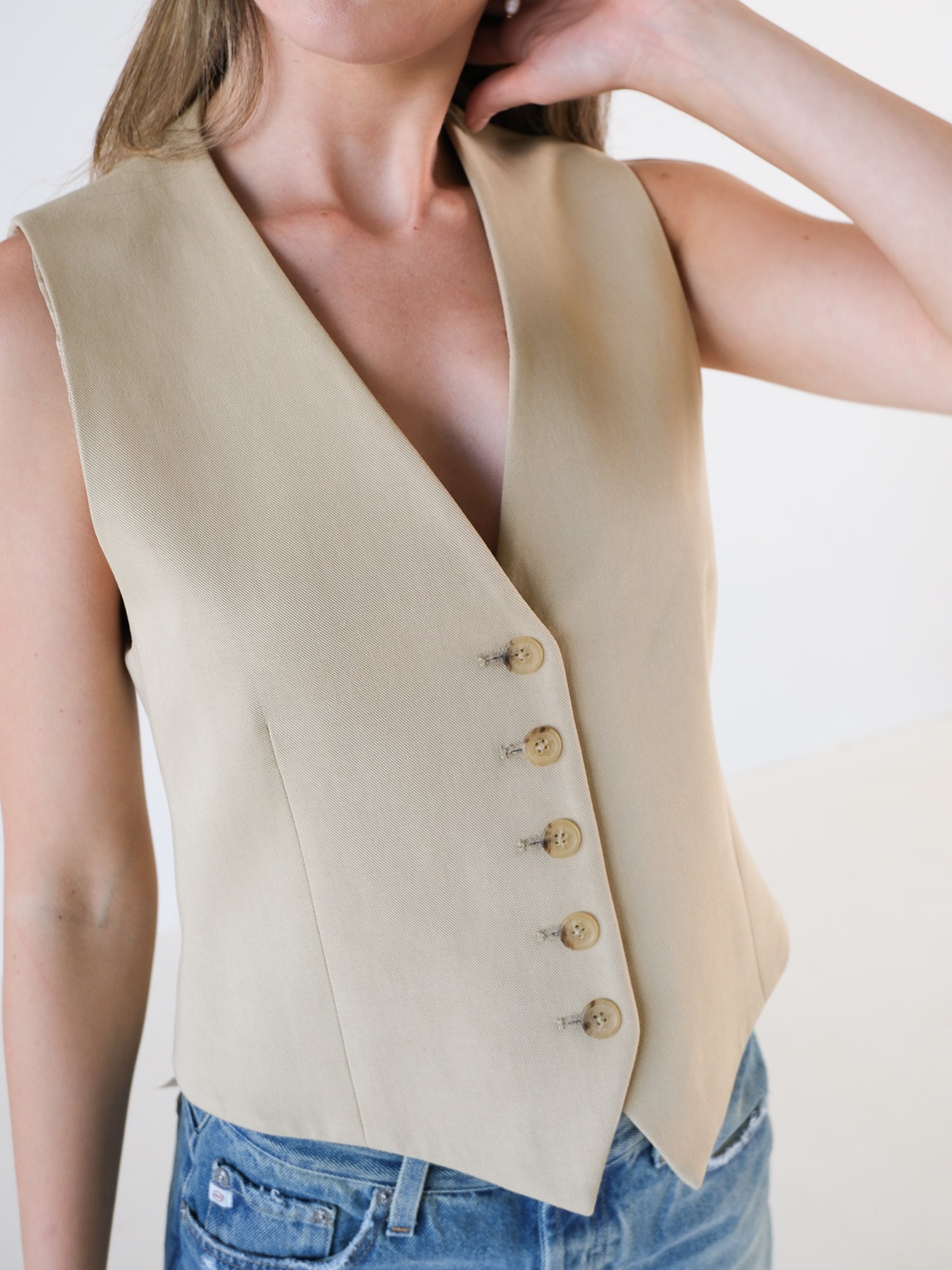 'Angelina' Vest, Size US 6 | AU 10
