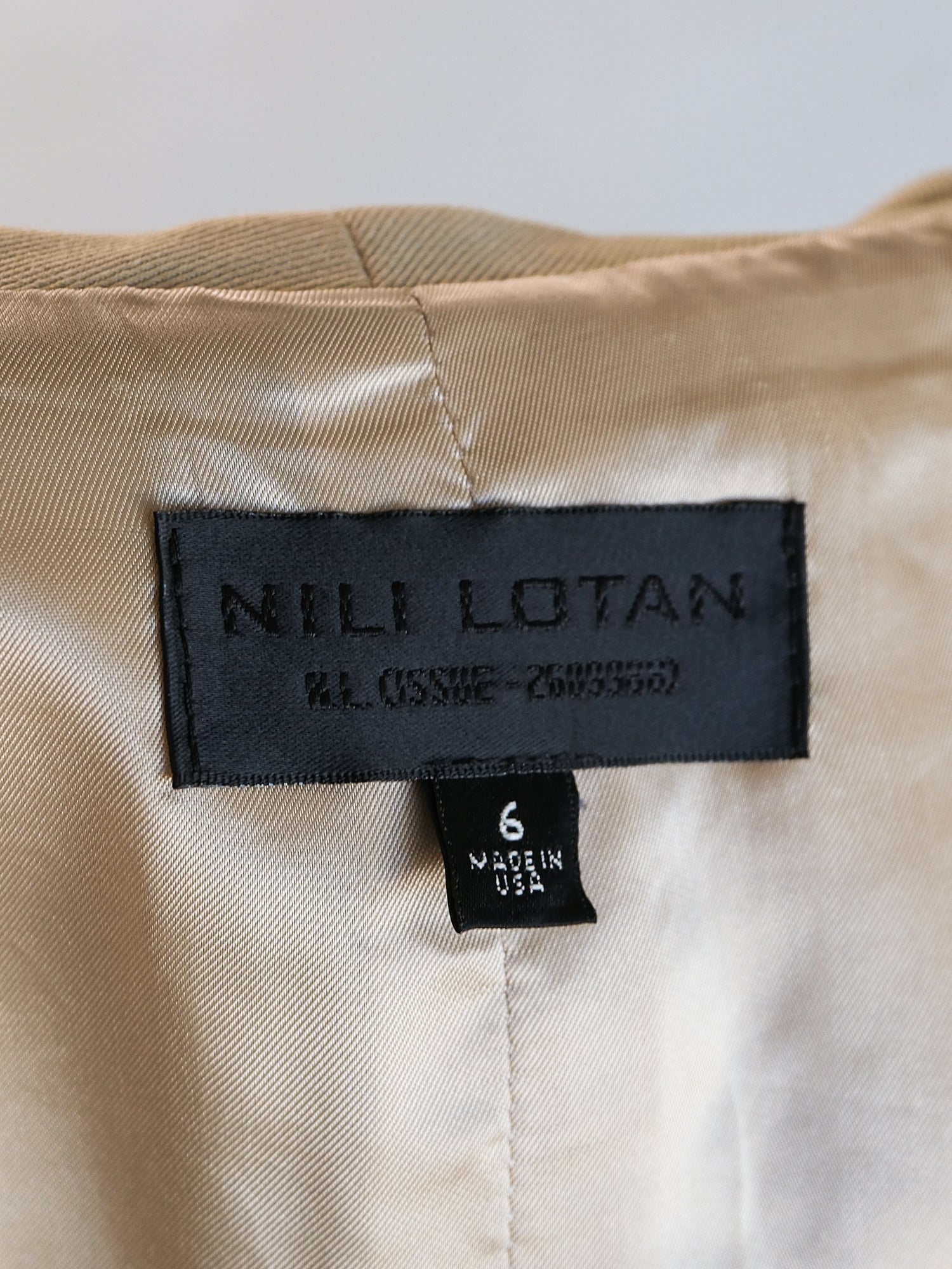'Angelina' Vest, Size US 6 | AU 10