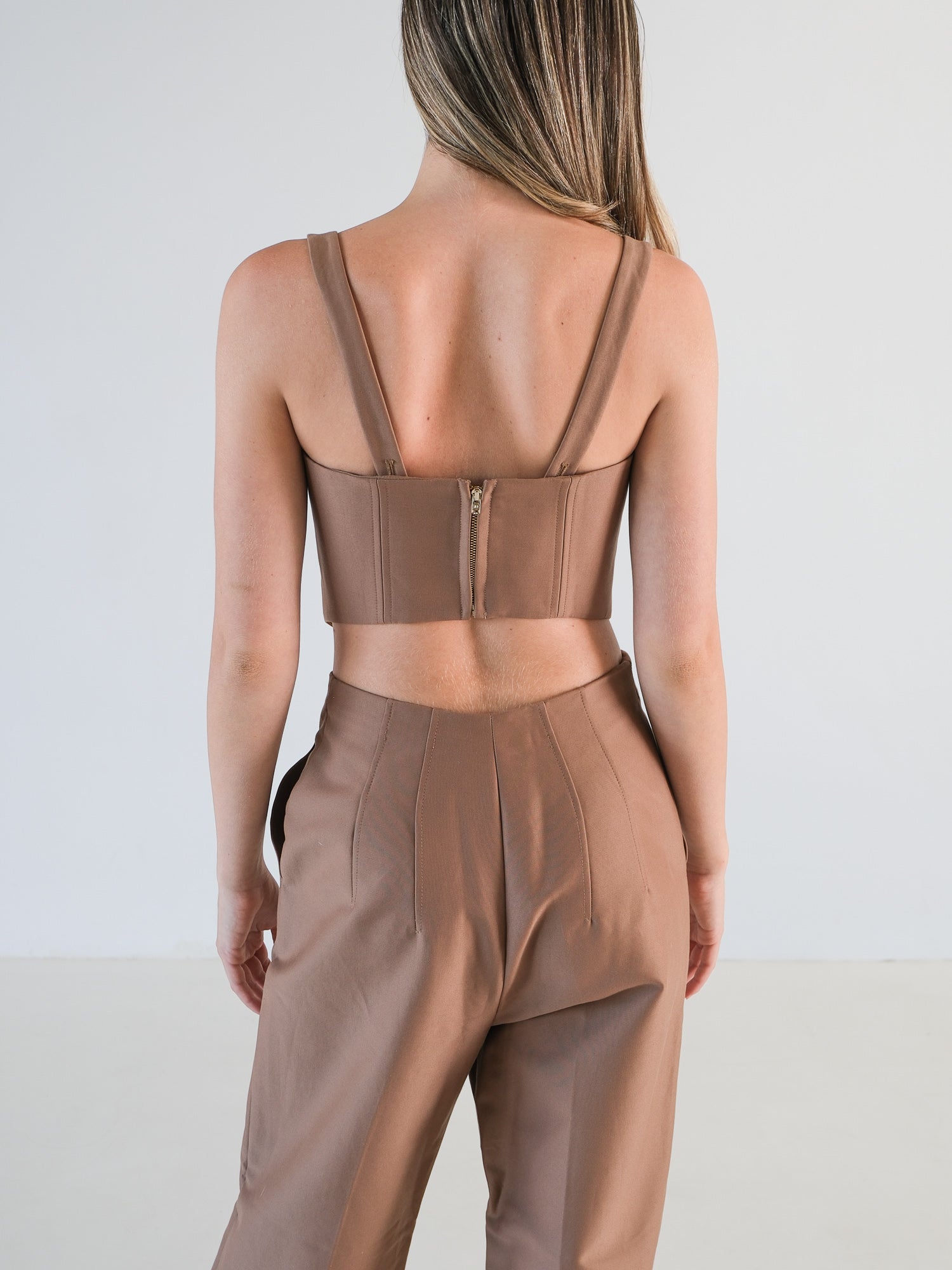 Bustier Crop Top, Size AU 10