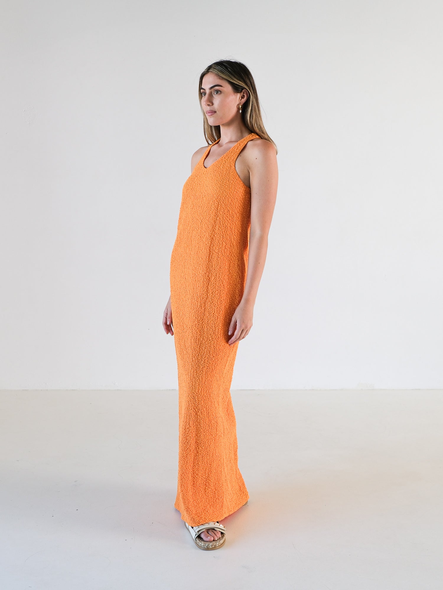 'Toledo' Racer Back Dress, Size AU 8