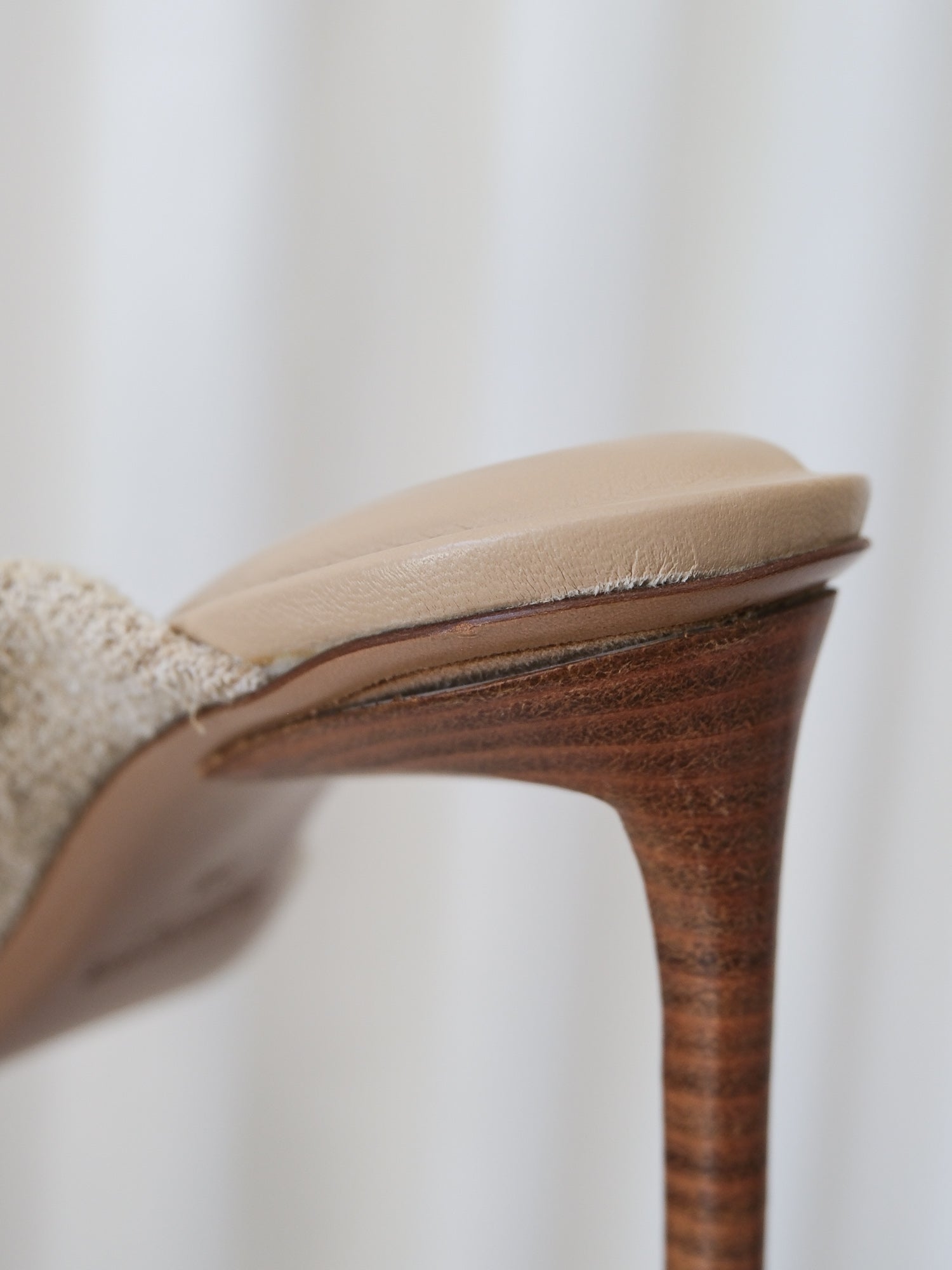 'Les Mules Bagnu' Terry Cloth Sandals, Size 38
